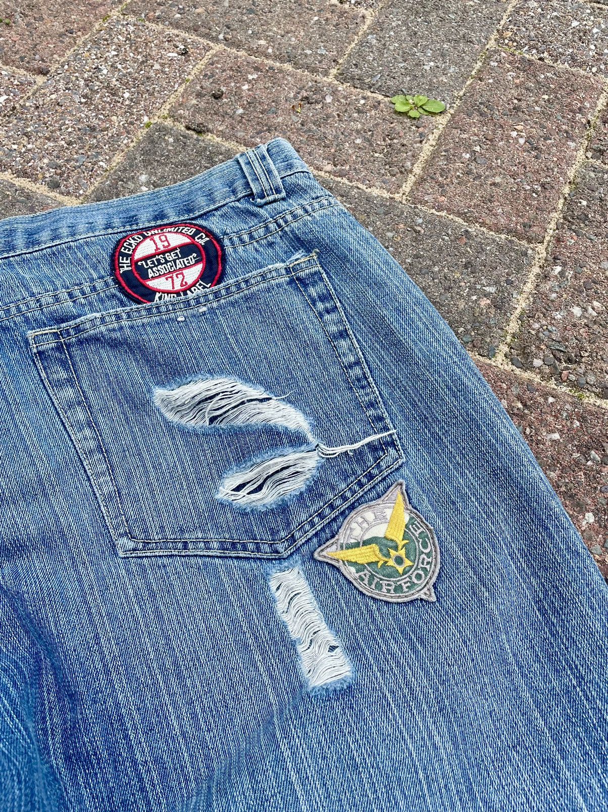 Ecko Unltd. Vintage patchwork jorts Size US 36 / EU 52 - 6 Thumbnail