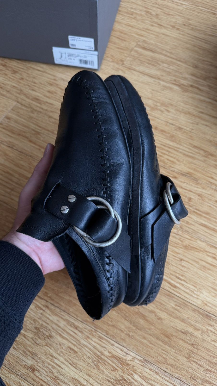Ann Demeulemeester Ande Soft Rounded Toe Loafers Size US 9.5 / EU 42-43 - 13 Thumbnail