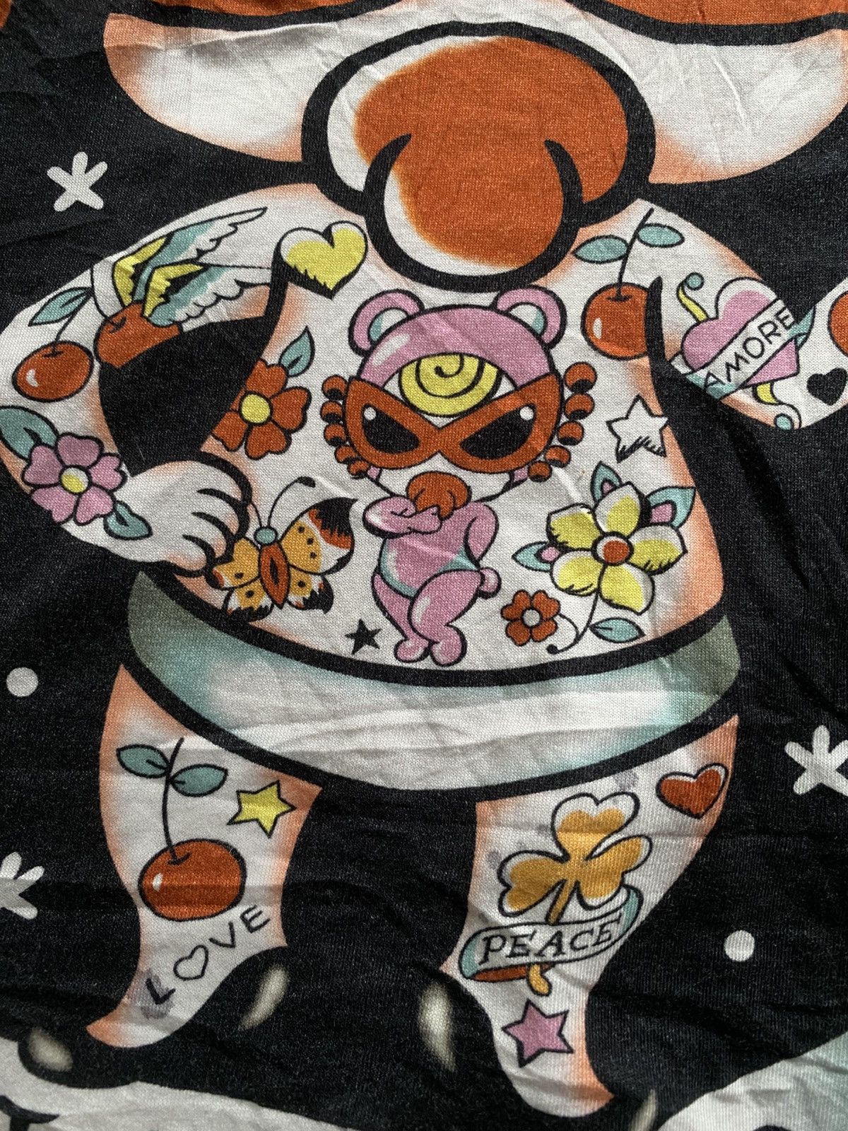 Hysteric Glamour Hysteric Glamour Holy Baby Tattoo Tshirt Size US L / EU 52-54 / 3 - 4 Thumbnail