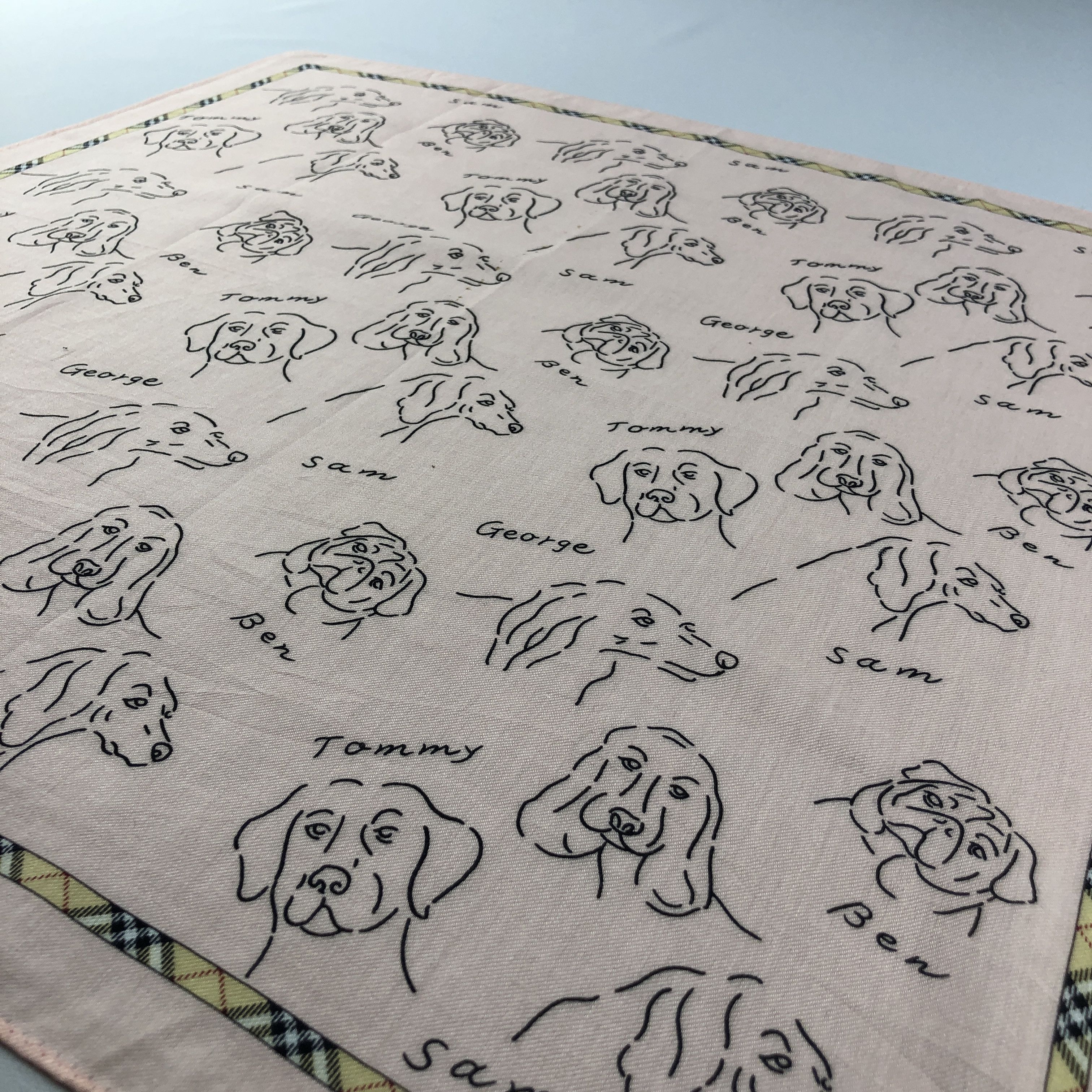 Burberry Burberry Handkerchief Neckerchief Bandana H3095 Size ONE SIZE - 2 Thumbnail