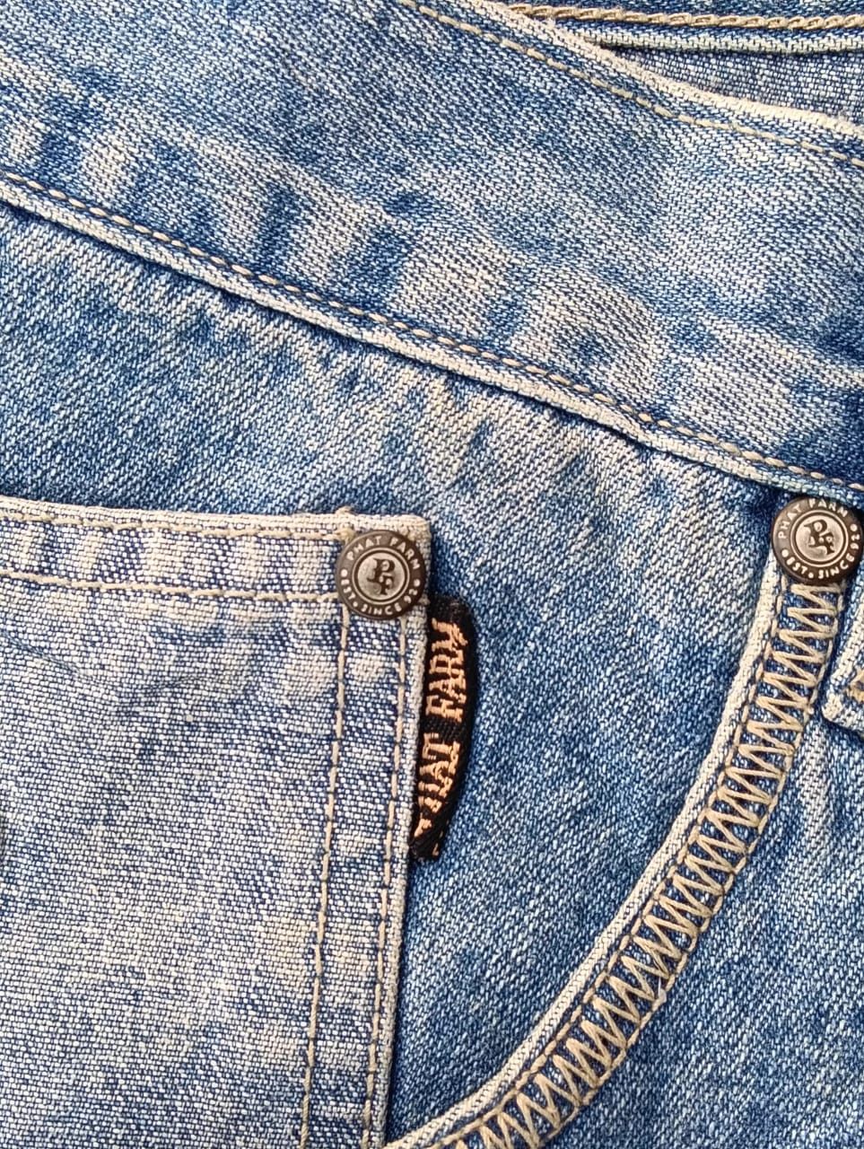 Phat Farm Vintage y2k Phat Farm Blue Wash Baggy Denim Jeans Size 38 Size US 37 - 7 Thumbnail
