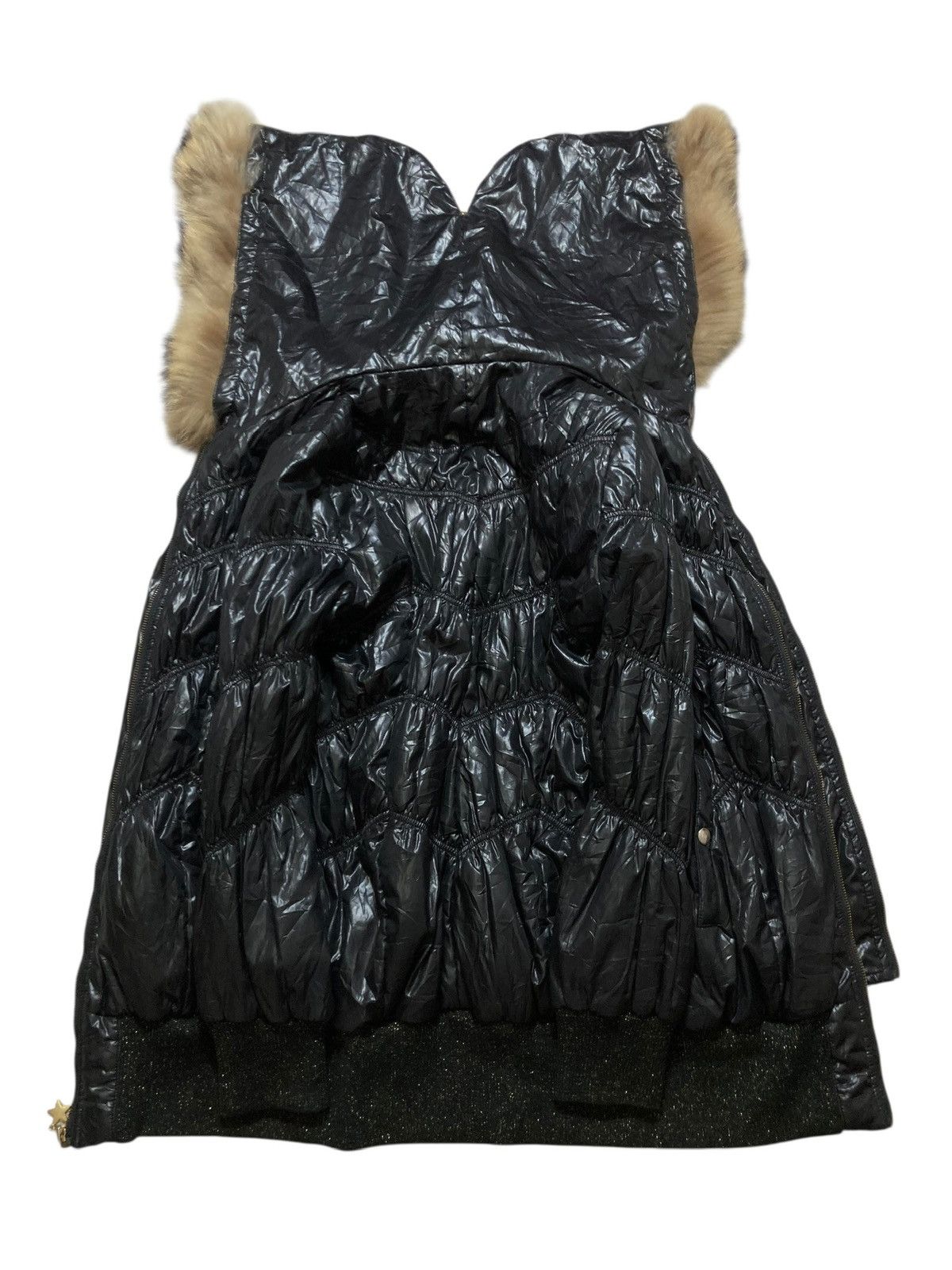 14th Addiction CORCAROLI - N2B Fur Puffer Glitter Jacket Vkei Japanese Size US M / EU 48-50 / 2 - 2 Thumbnail