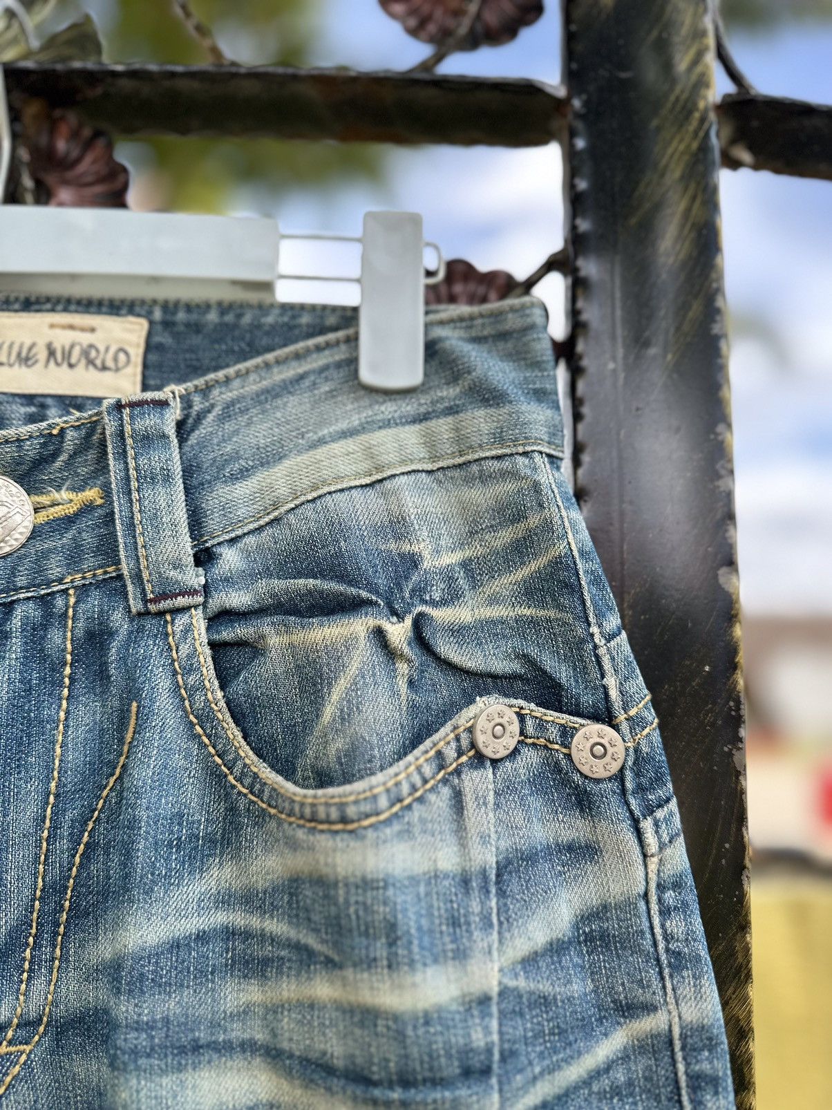 If Six Was Nine 💥Costy Brand💥 Costy Blue Words Streetwear Style💥 Size US 28 / EU 44 - 11 Thumbnail