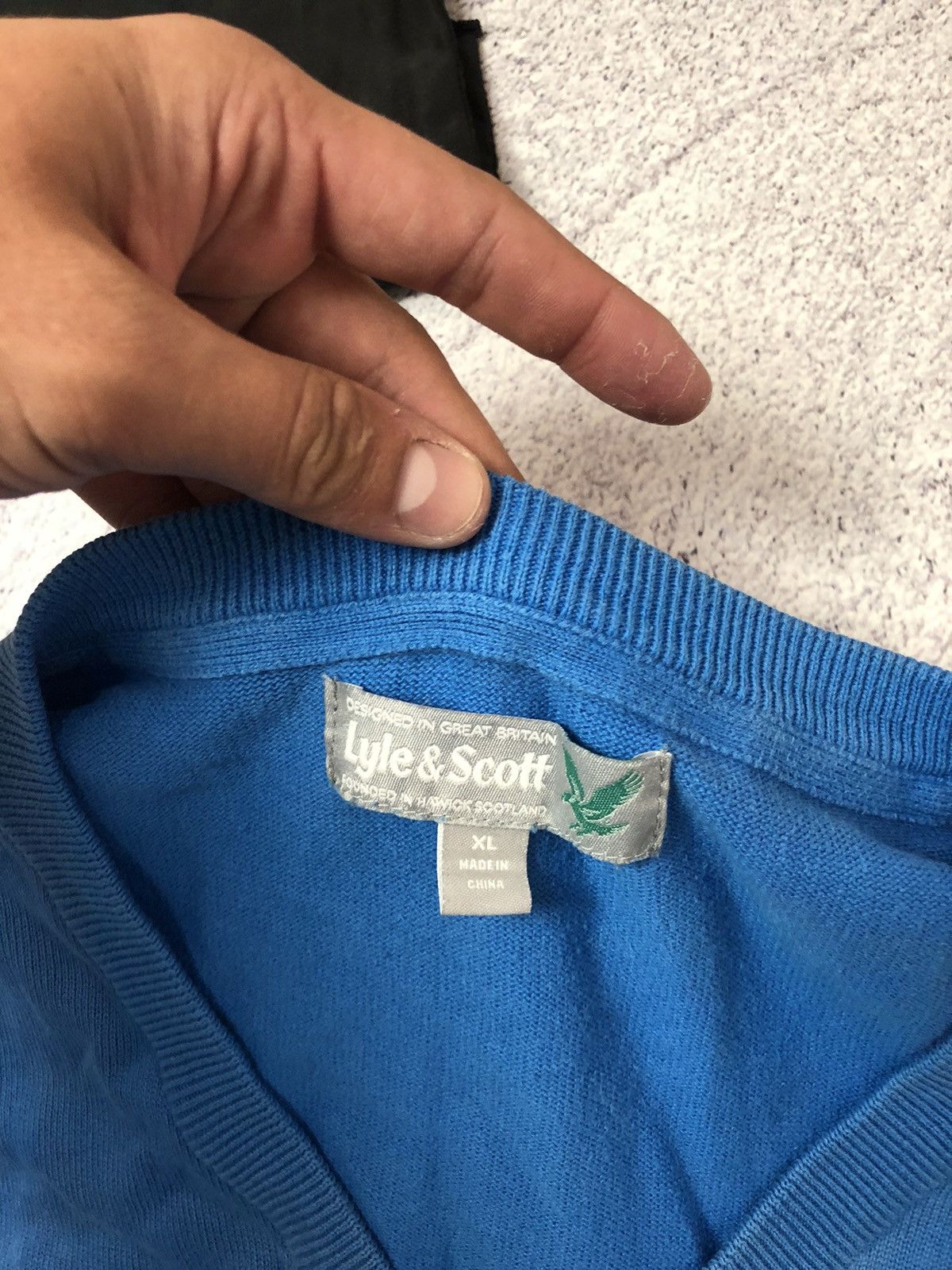 Lyle & Scott × Vintage Men’s sweater Lyle&Scott size Xl vintage Size US XL / EU 56 / 4 - 5 Thumbnail