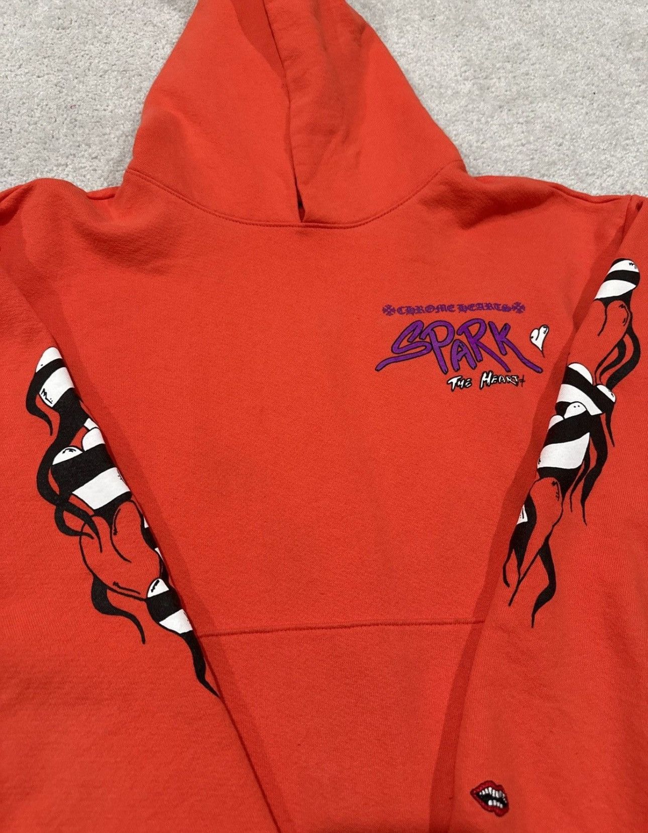 Chrome Hearts × Vintage Chrome hearts Matty boy Sadistic Lipstick Hoodie Red Size US L / EU 52-54 / 3 - 2 Thumbnail