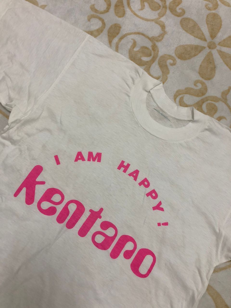 Vintage Vintage 70s White Kentaro graphic tee Size US XS / EU 42 / 0 - 1 Thumbnail