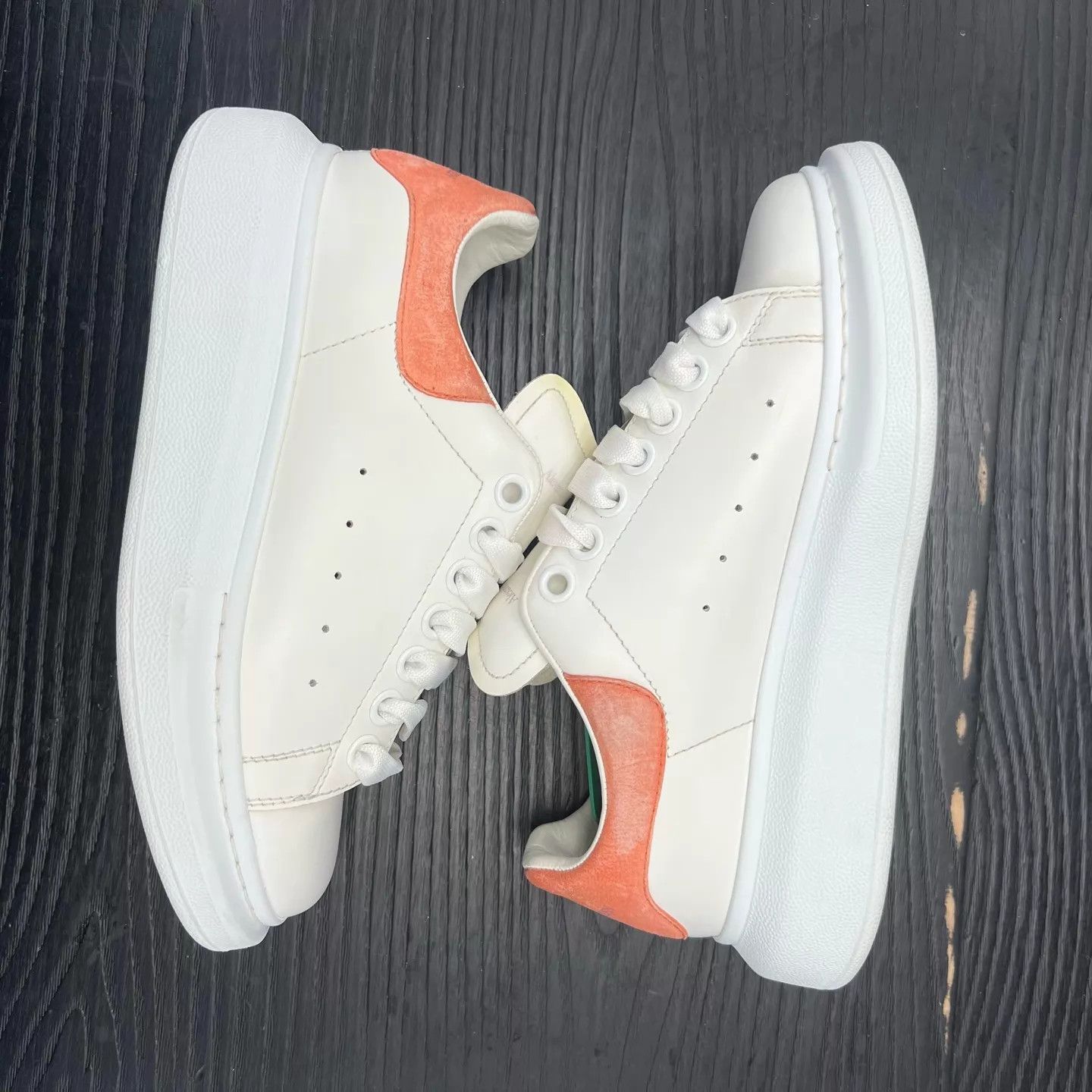 Alexander McQueen Alexander McQueen White Red Red Tail Sneakers 36 Size US 5.5 / IT 35.5 - 3 Thumbnail