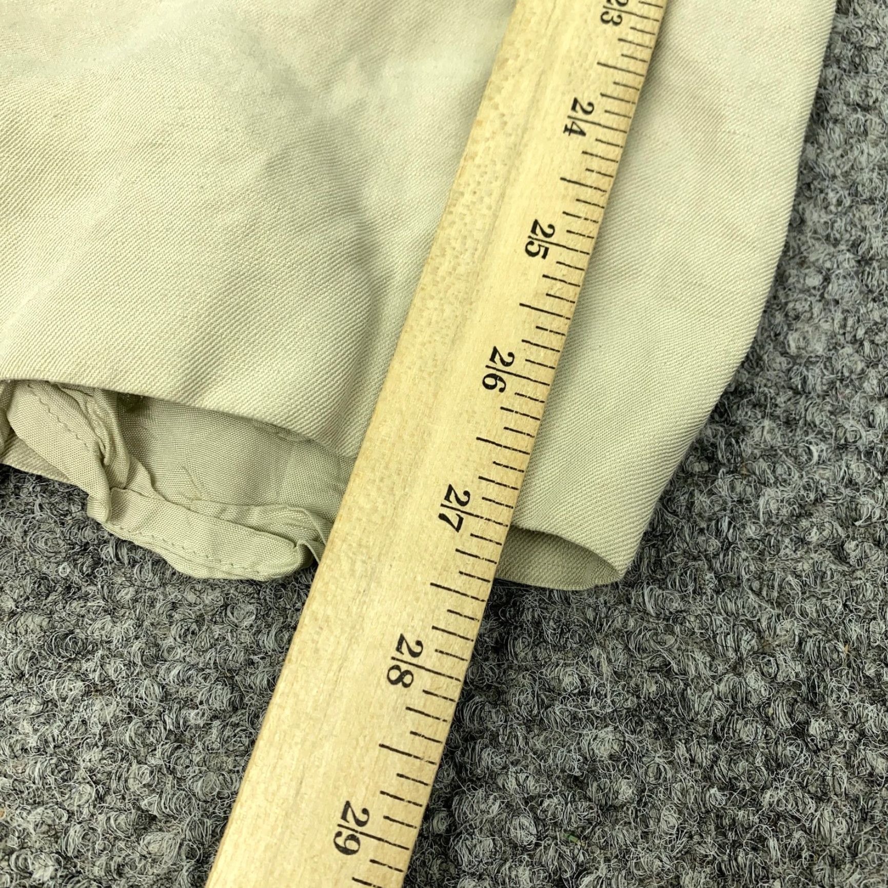 Vintage Sigrid Olsen Pants Womens 6 Beige Linen Blend Lined Straight Leg Casual Pants Wom en Size 28" / US 6 / IT 42 - 5 Thumbnail