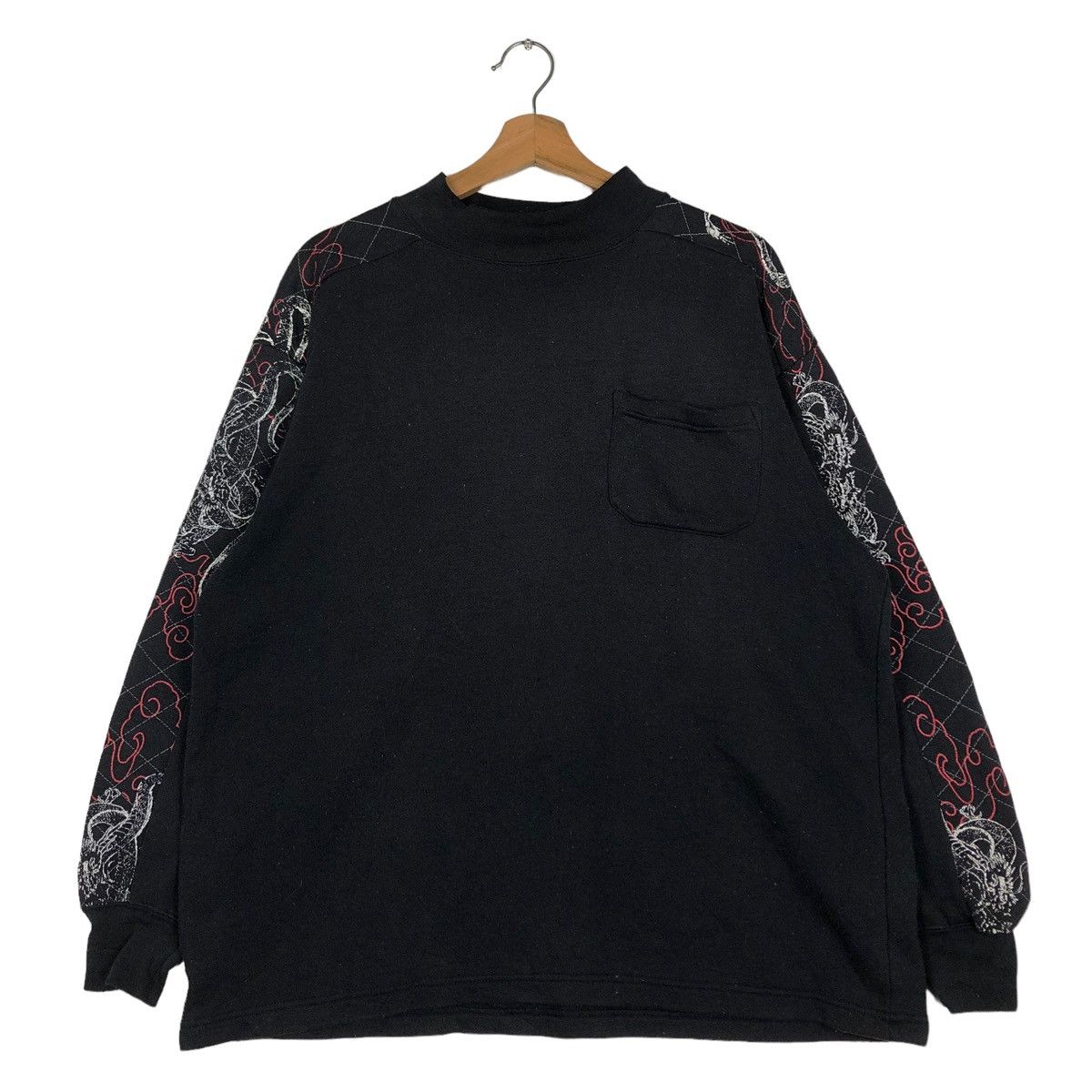 Japanese Brand 🔥VINTAGE SWEATSHIRT SUKAJAN DESIGN DRAGON BIG LOGO SAN DAN Size US L / EU 52-54 / 3 - 1 Thumbnail