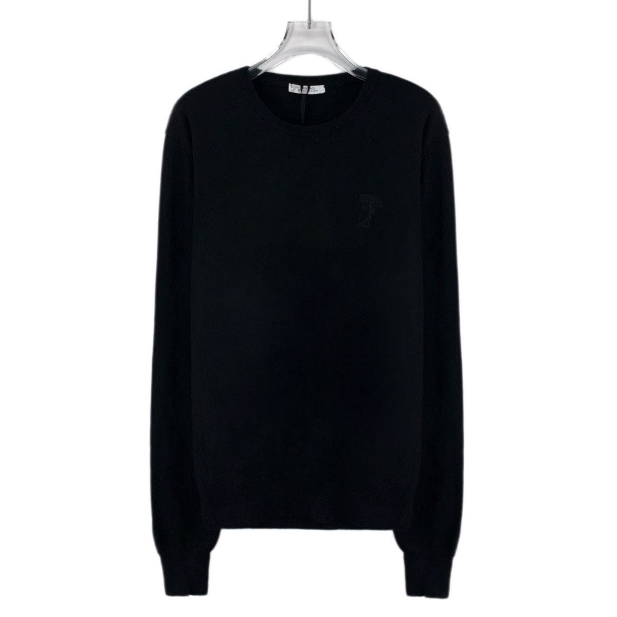 Versace Versace Medusa Head Wool Long Sleeve Knit Sweater K26WX Size US L / EU 52-54 / 3 - 1 Thumbnail
