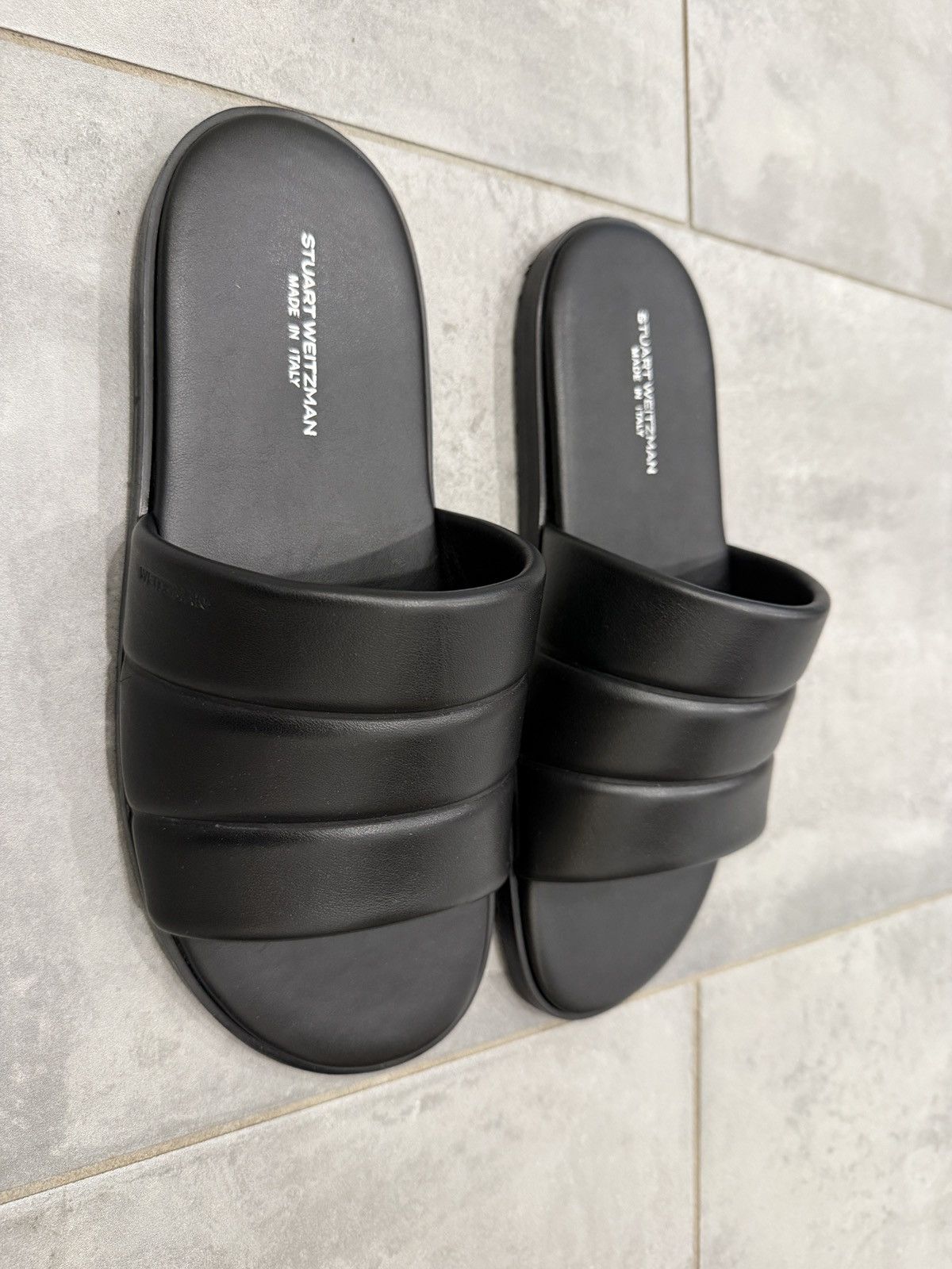 Stuart Weitzman Stuart Weitzman Brentin Slide Sandal (Men) Size US 9 / EU 42 - 6 Thumbnail