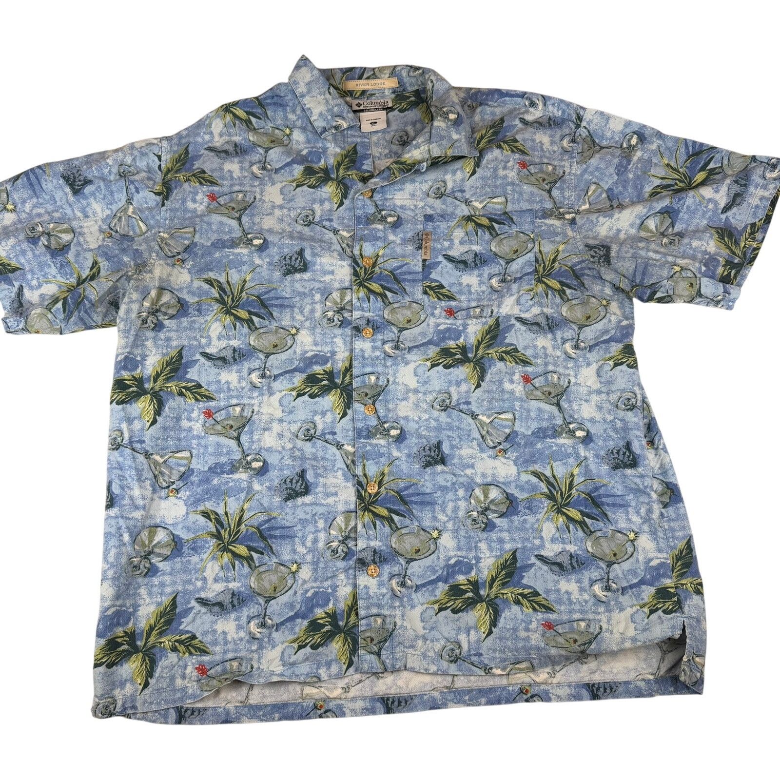 Columbia Vintage Columbia Hawaiian Shirt - Size XL - Great Condition! Size US XL / EU 56 / 4 - 1 Thumbnail