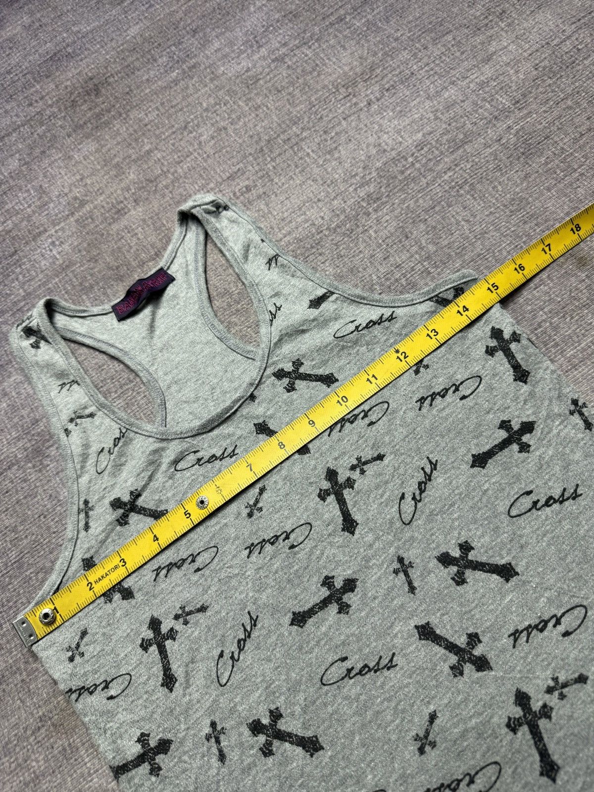 If Six Was Nine Y2K BANANATRIP CROSS ART TANK TOP Size M / US 6-8 / IT 42-44 - 9 Thumbnail
