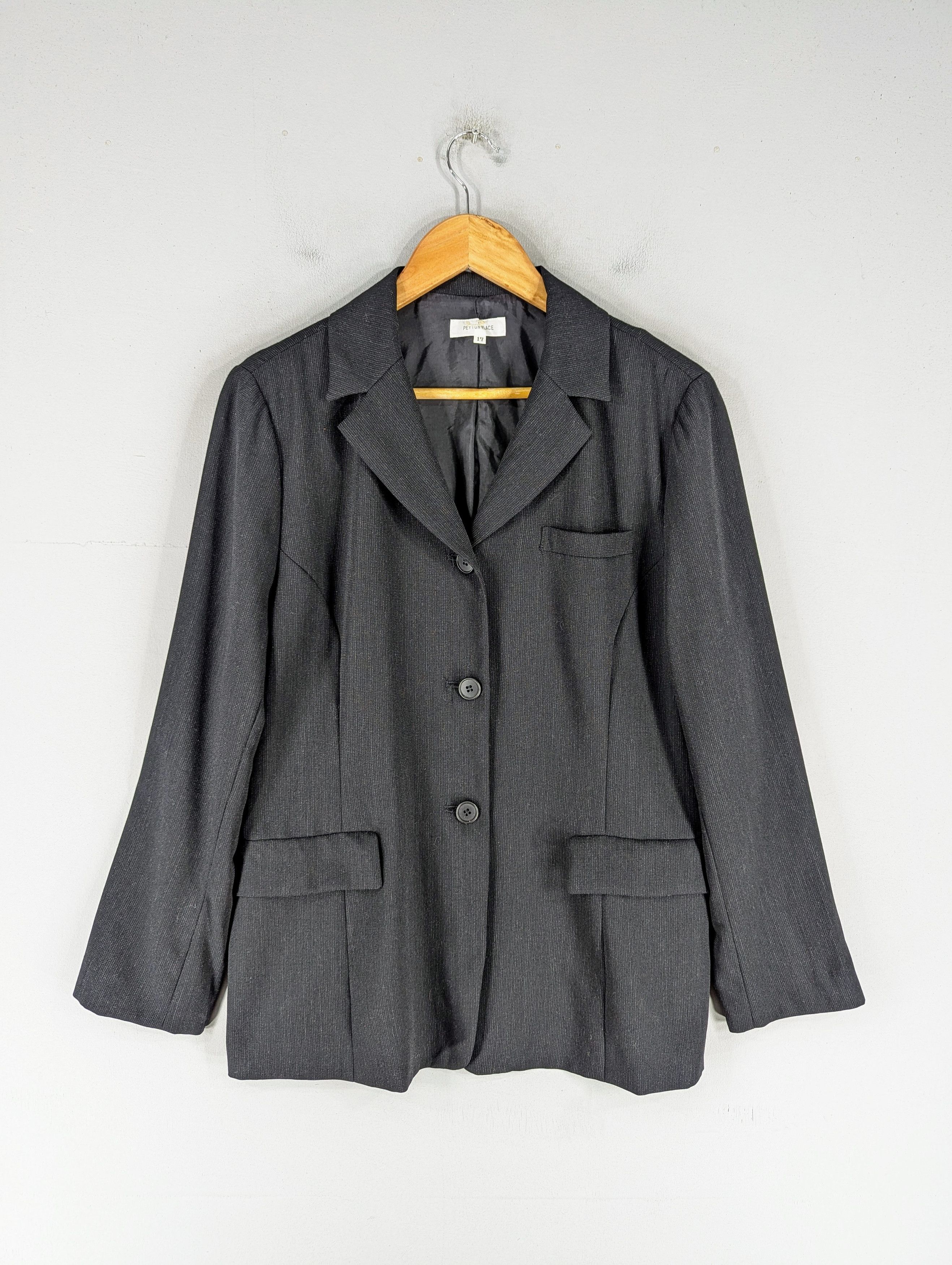 Japanese Brand Vintage Peyton Place Mohair Button Ups Blazer Style Jacket Size M / US 6-8 / IT 42-44 - 1 Thumbnail