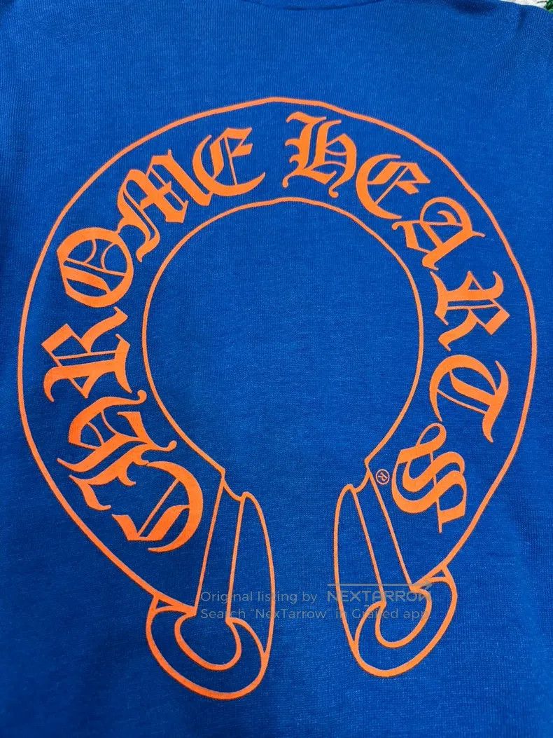 Chrome Hearts CHROME HEARTS Blue limited Sanskrit horseshoe zipper coat Size US M / EU 48-50 / 2 - 4 Thumbnail