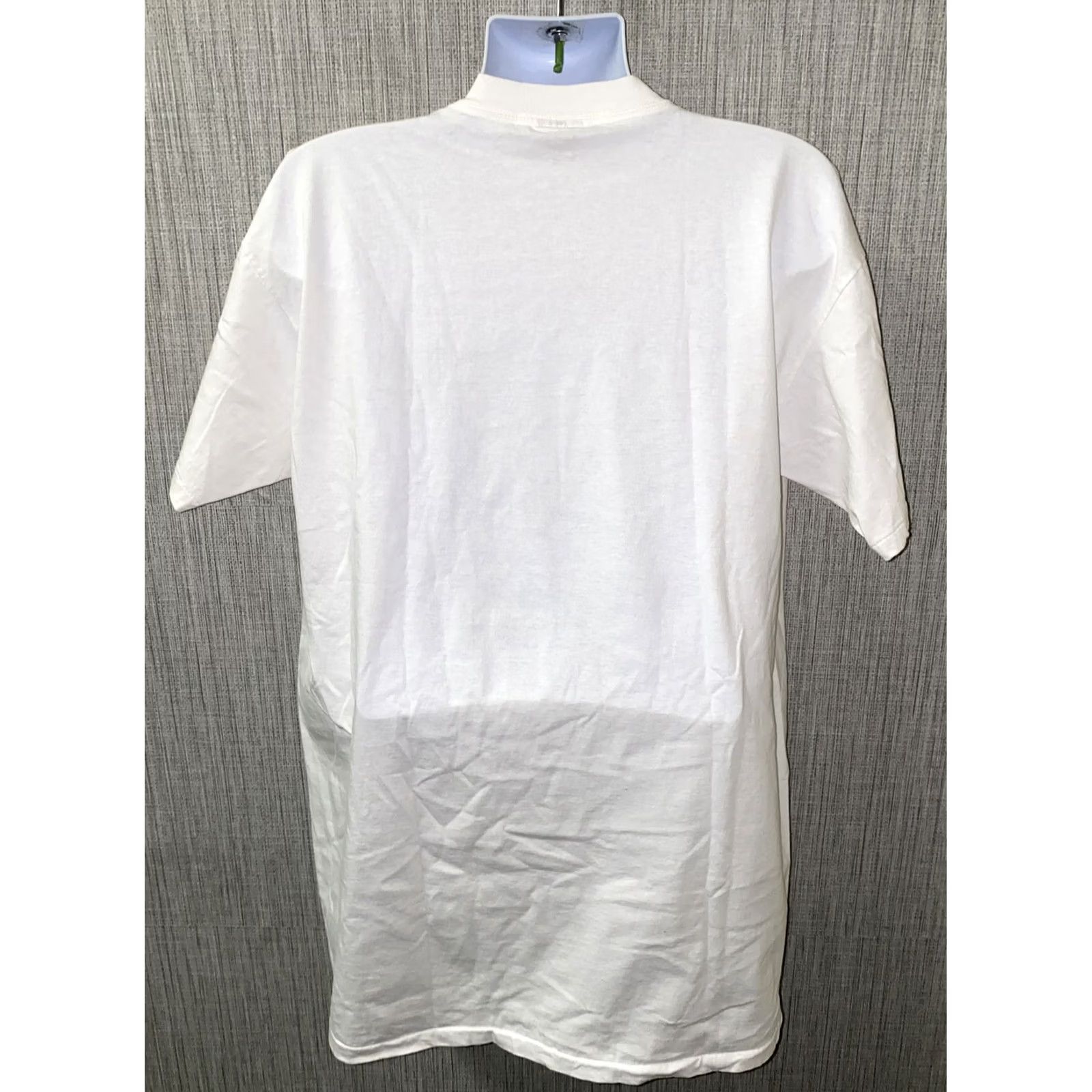 Vintage VINTAGE 1993 Oneita Single Stitch Mens White Short Sleeve T-Shirt 3XL Size US XXL / EU 58 / 5 - 4 Thumbnail