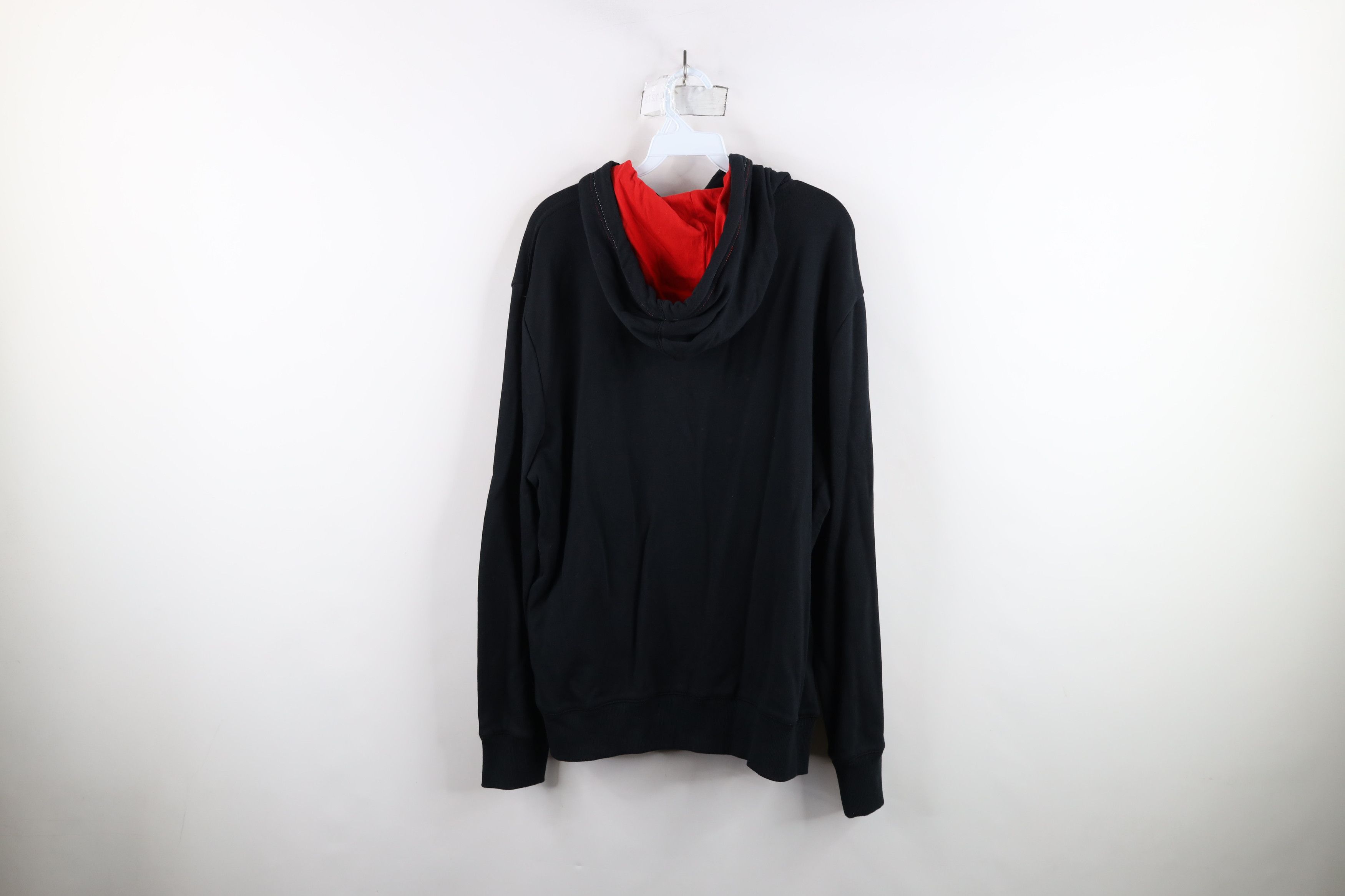 Tommy Hilfiger × Vintage Vintage Y2K Tommy Hilfiger Out Felt Patch Hoodie Sweatshirt Size US L / EU 52-54 / 3 - 11 Thumbnail