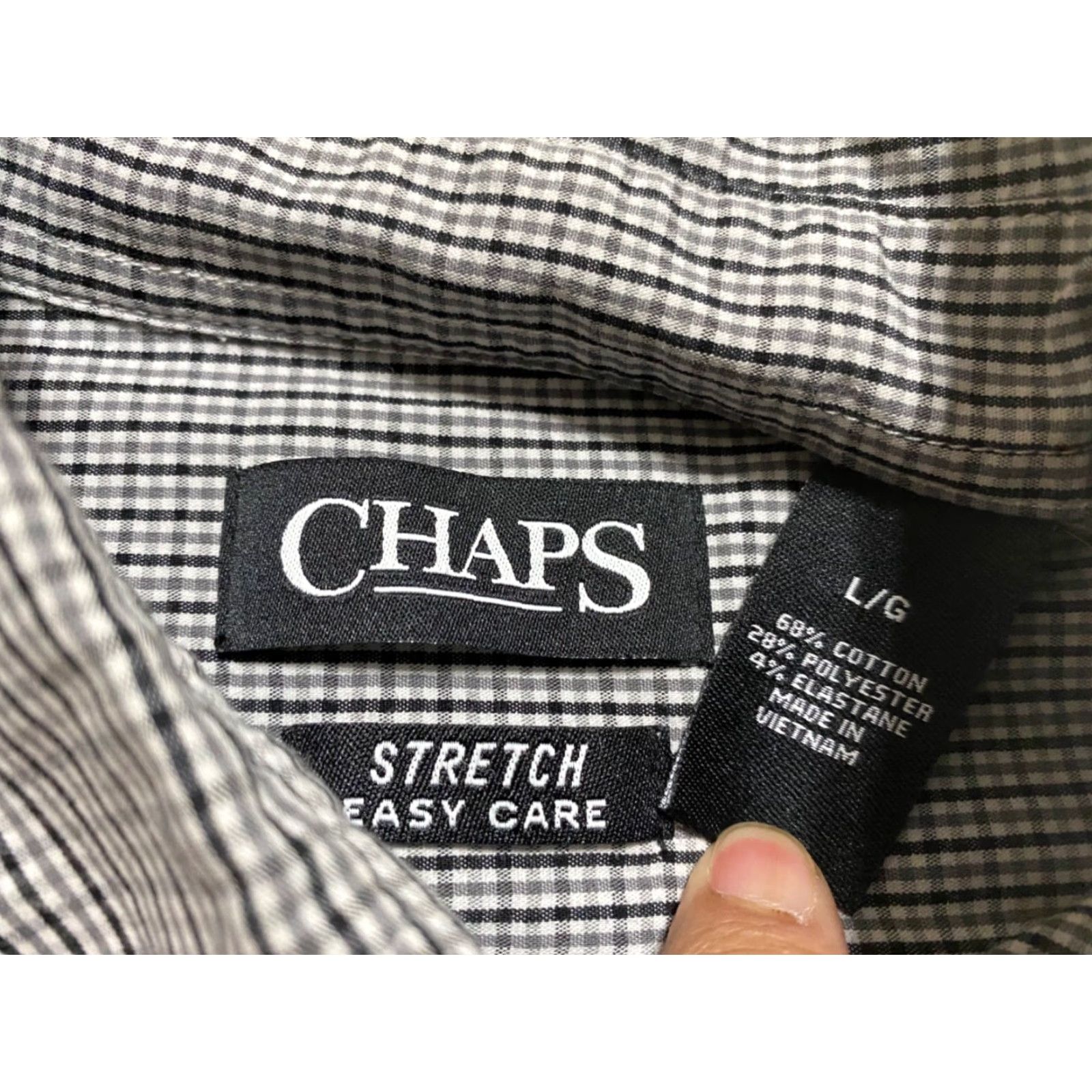 Chaps Ralph Lauren Chaps Mens Large Shirt Multicolor Plaid Long Sleeve Button-Down Size US L / EU 52-54 / 3 - 5 Thumbnail