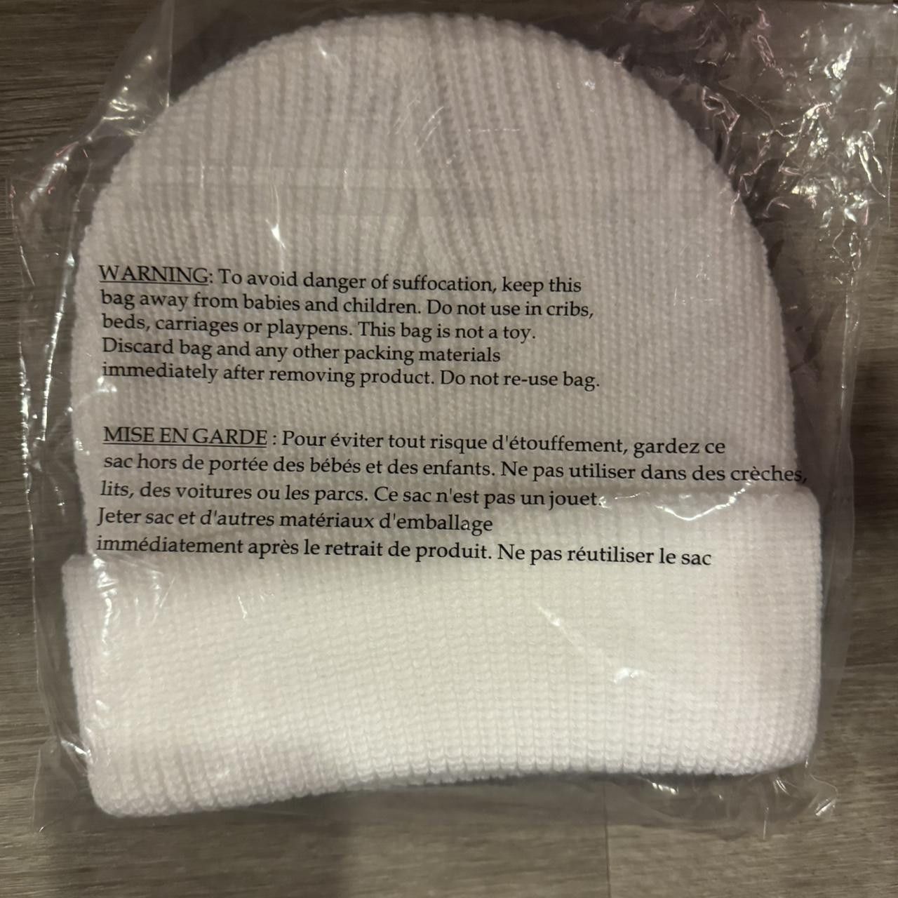 Stussy White Stussy Beanie Size ONE SIZE - 3 Thumbnail
