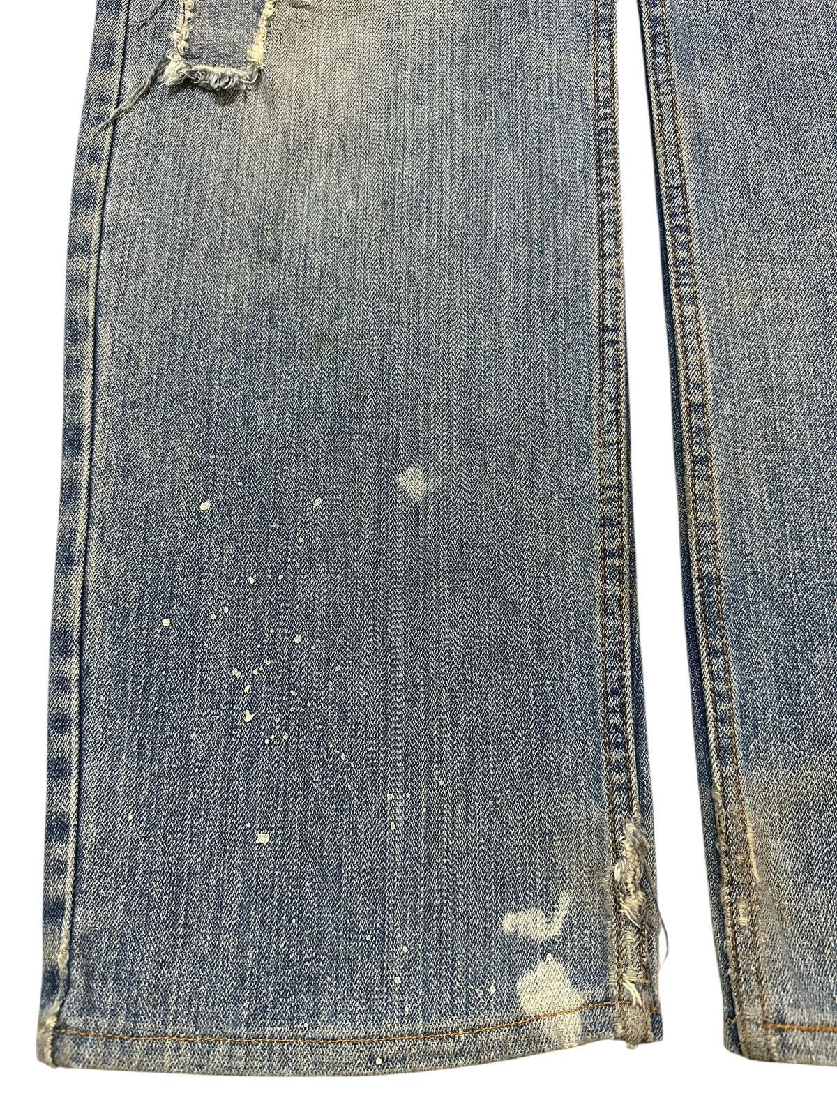 Japanese Brand Vintage Japanese Nylaus Faded Distressed Baggy Jeans Size US 32 / EU 48 - 7 Thumbnail