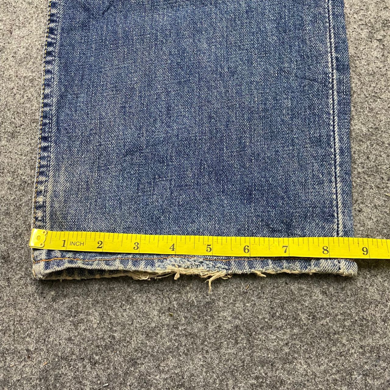 Levi's Vintage Clothing Vintage 90s Levis 508 Distressed denim Kurt Cobain Style Size US 32 / EU 48 - 6 Thumbnail