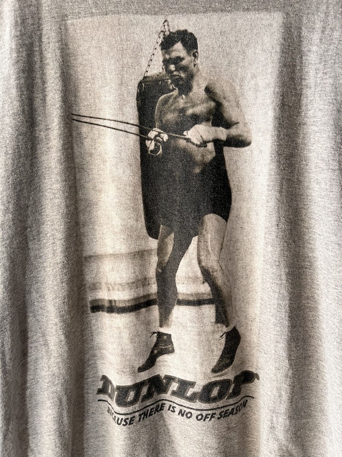 Dunlop Vintage Jack Dempsey Boxing Tshirt Size US XL / EU 56 / 4 - 2 Thumbnail