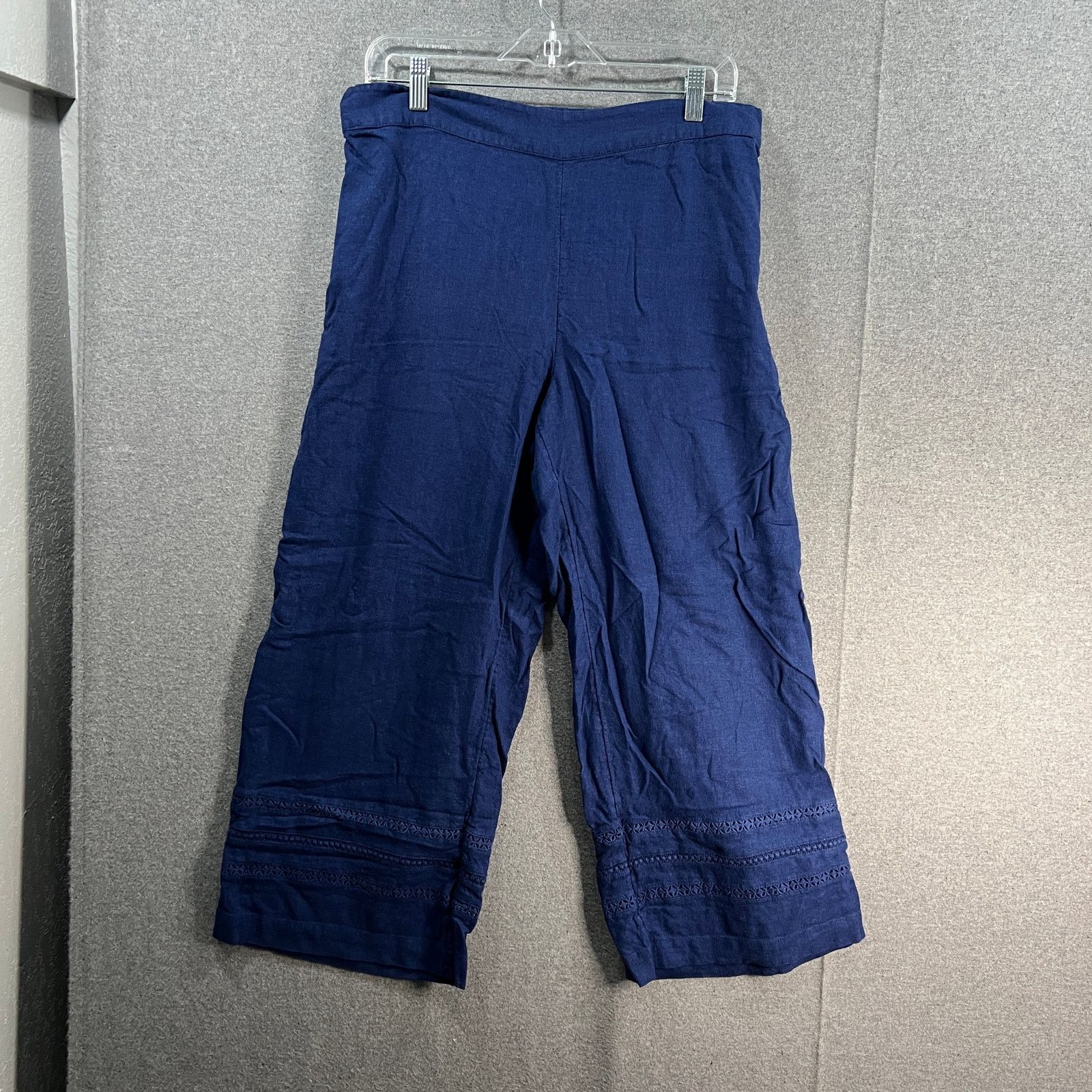 Other Isaac Mizrahi LIVE! Bridgehampton Linen Blend Pants Size 36" / US 14 / IT 50 - 1 Thumbnail