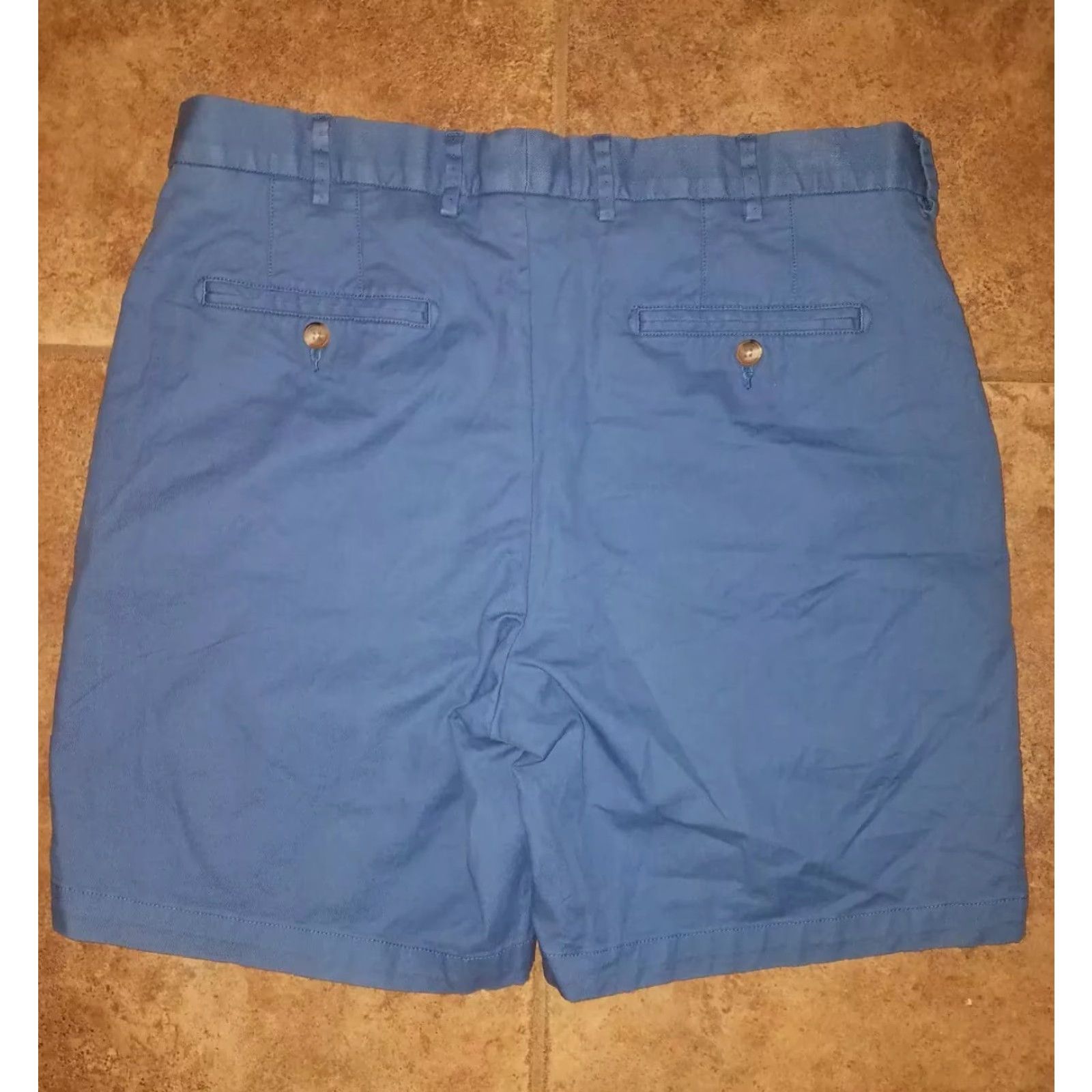 Peter Millar Peter Millar Men's Golf Shorts - Athletic Fit, Blue, Size 35, Sportwear, Golf Clothing Size US 35 - 4 Thumbnail