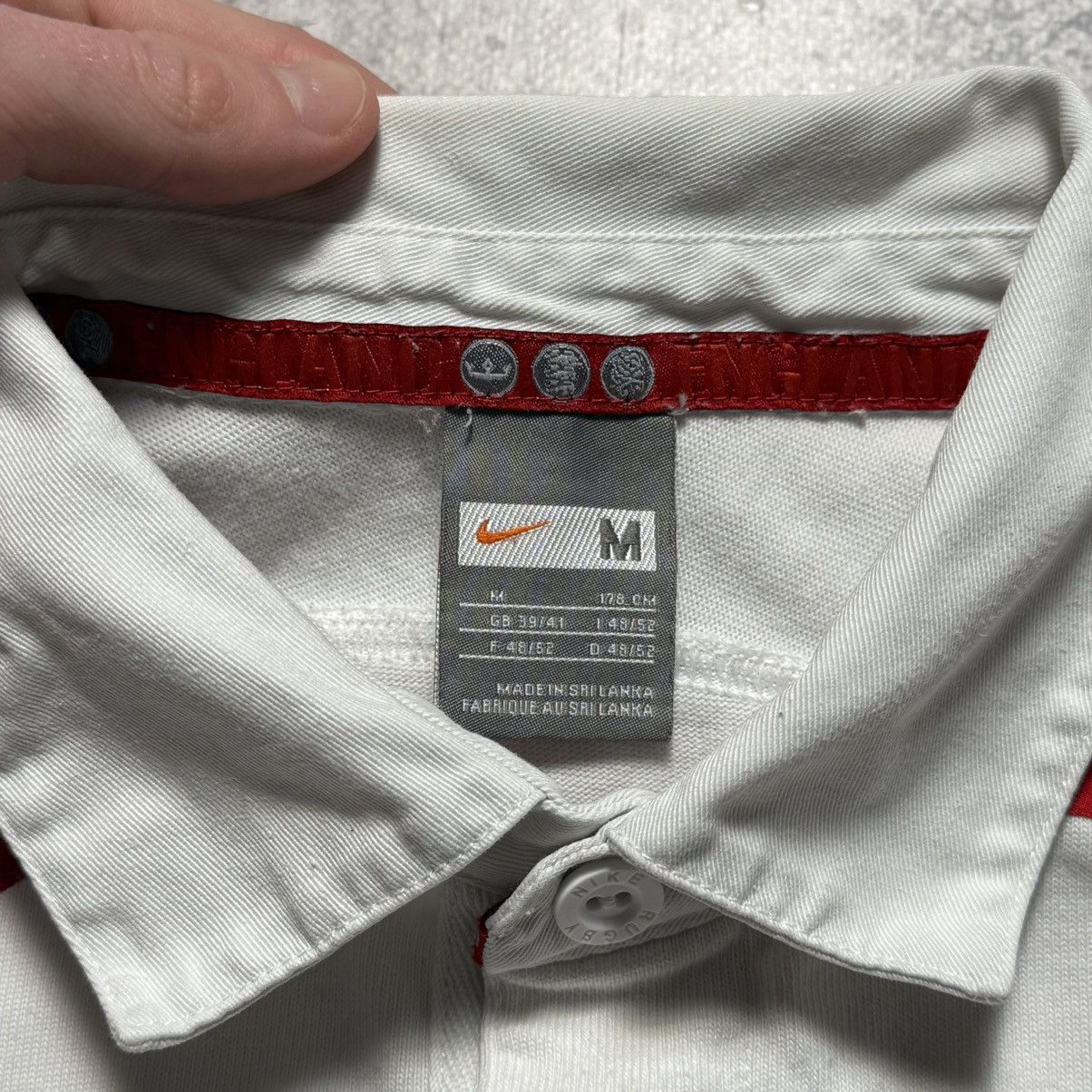 Nike Vintage Nike O2 England Rugby Jersey Size US L / EU 52-54 / 3 - 6 Thumbnail