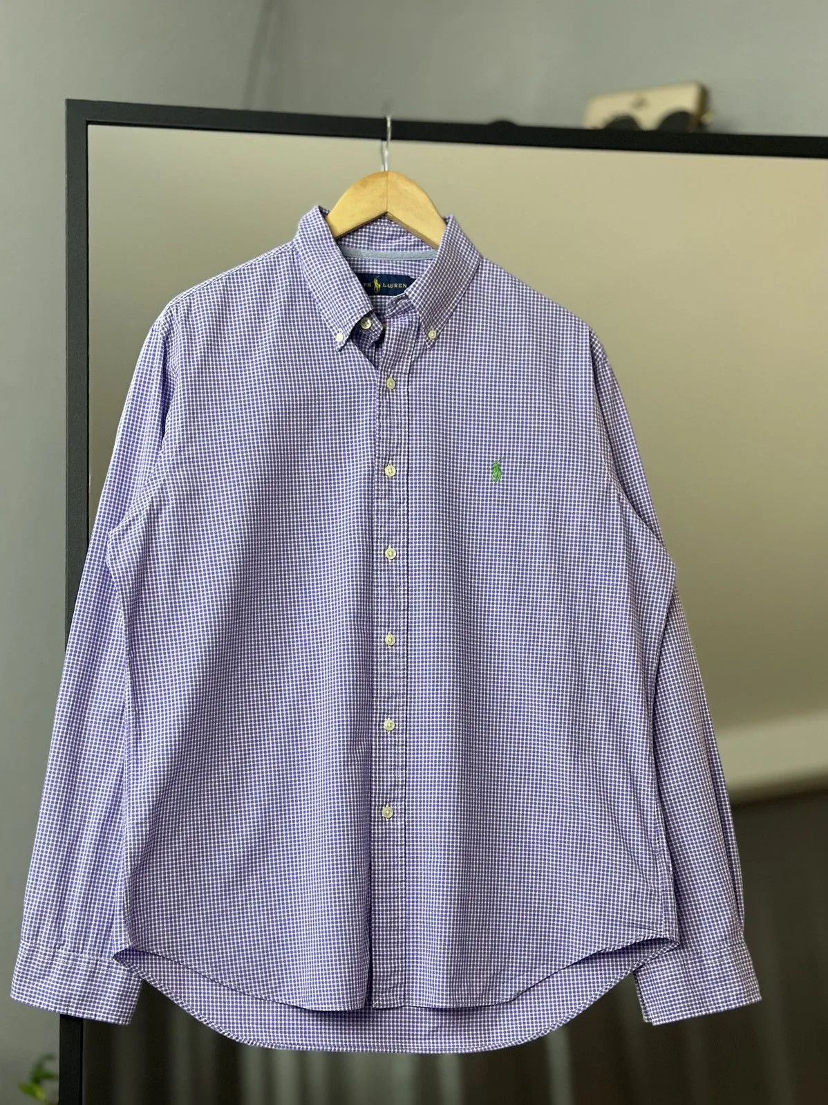 Polo Ralph Lauren Shirt Purple Label Polo Ralph Lauren Distressed Double RRL Size US L / EU 52-54 / 3 - 2 Thumbnail