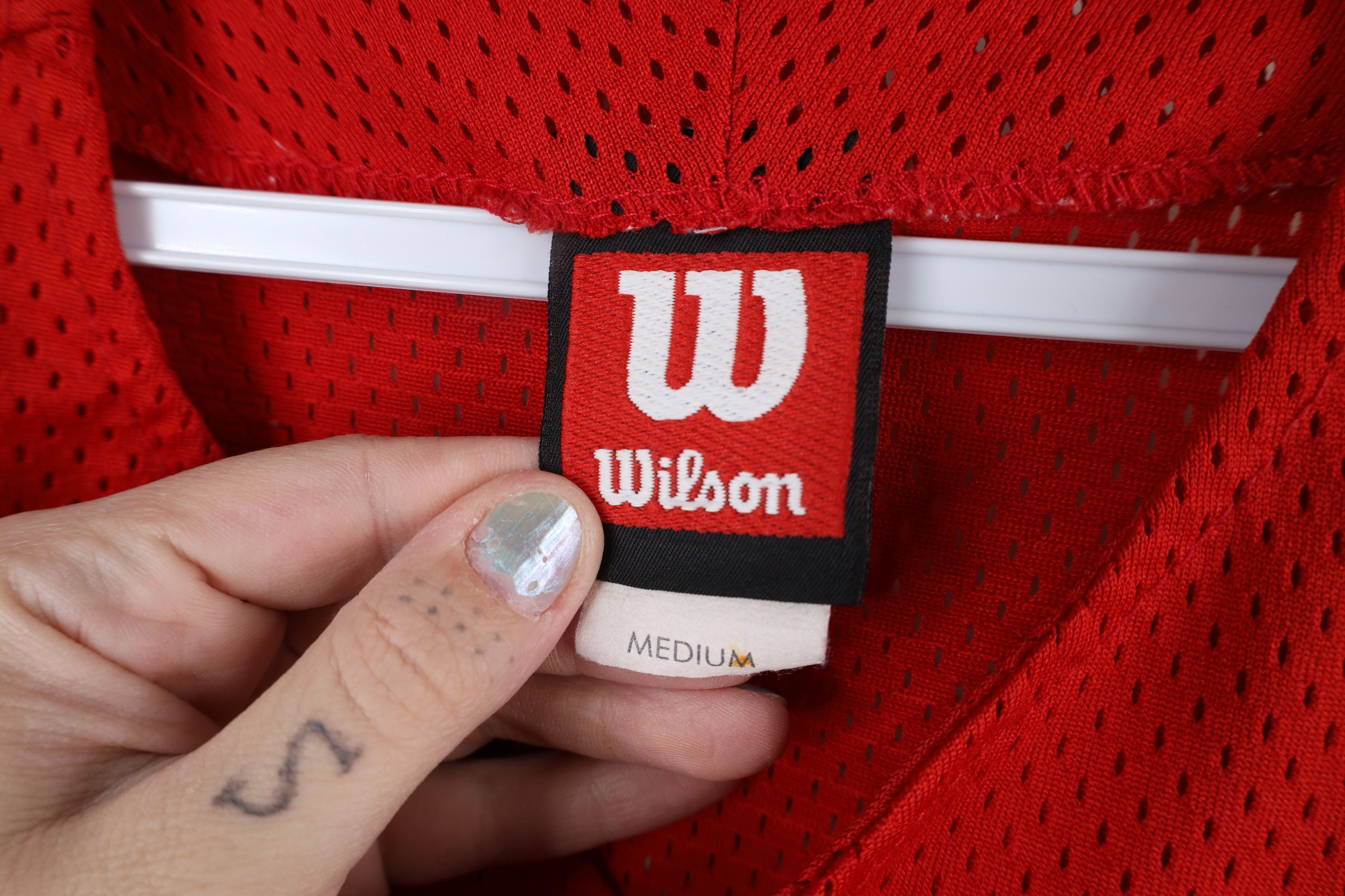 Vintage Vintage 90s Out Toledo Barons Mesh Baseball Jersey Red USA Size US M / EU 48-50 / 2 - 9 Thumbnail