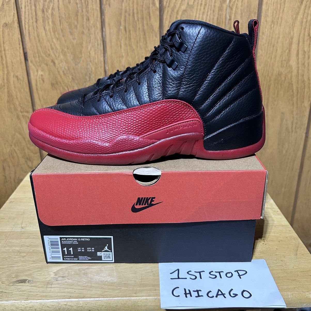 Designer × Jordan Brand × Nike Nike Air Jordan 12 Retro Flu Game 2025 Men’s 11 NEW Size US 11 / EU 44 - 6 Thumbnail