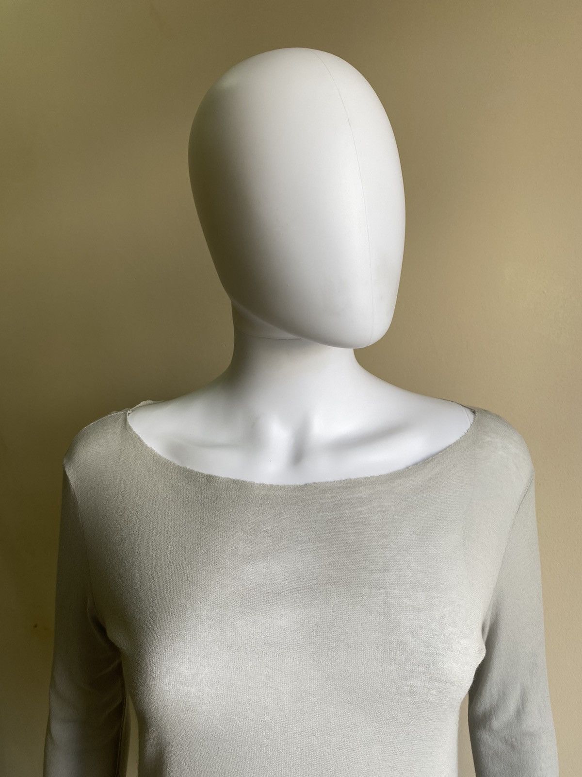 Transit Uomo Transit Par Such Womens Long Sleeve Grey Mesh Top Size 3 Size M / US 6-8 / IT 42-44 - 5 Thumbnail