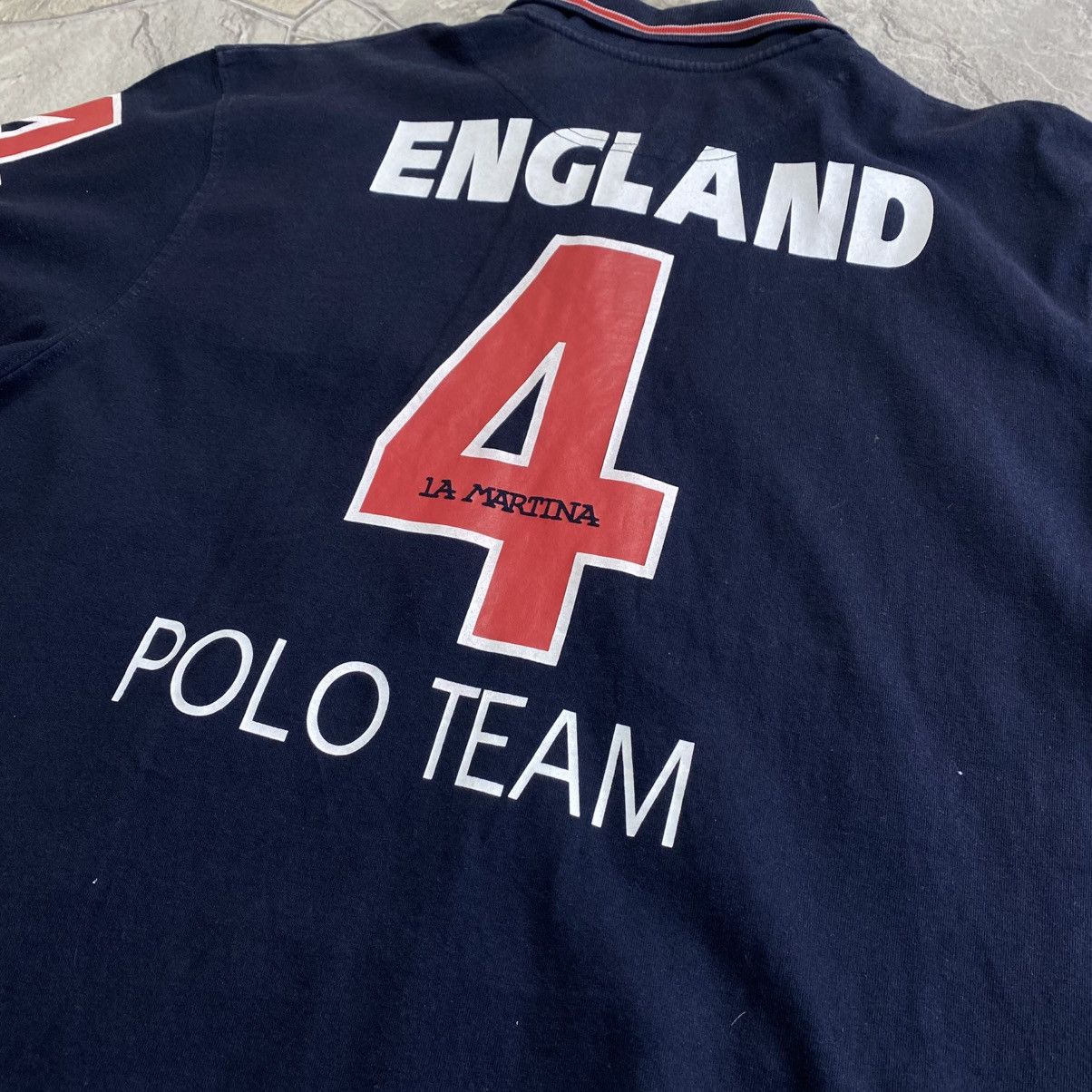 La Martina La Martina Vintage England Polo T-Shirt Size US XL / EU 56 / 4 - 14 Thumbnail