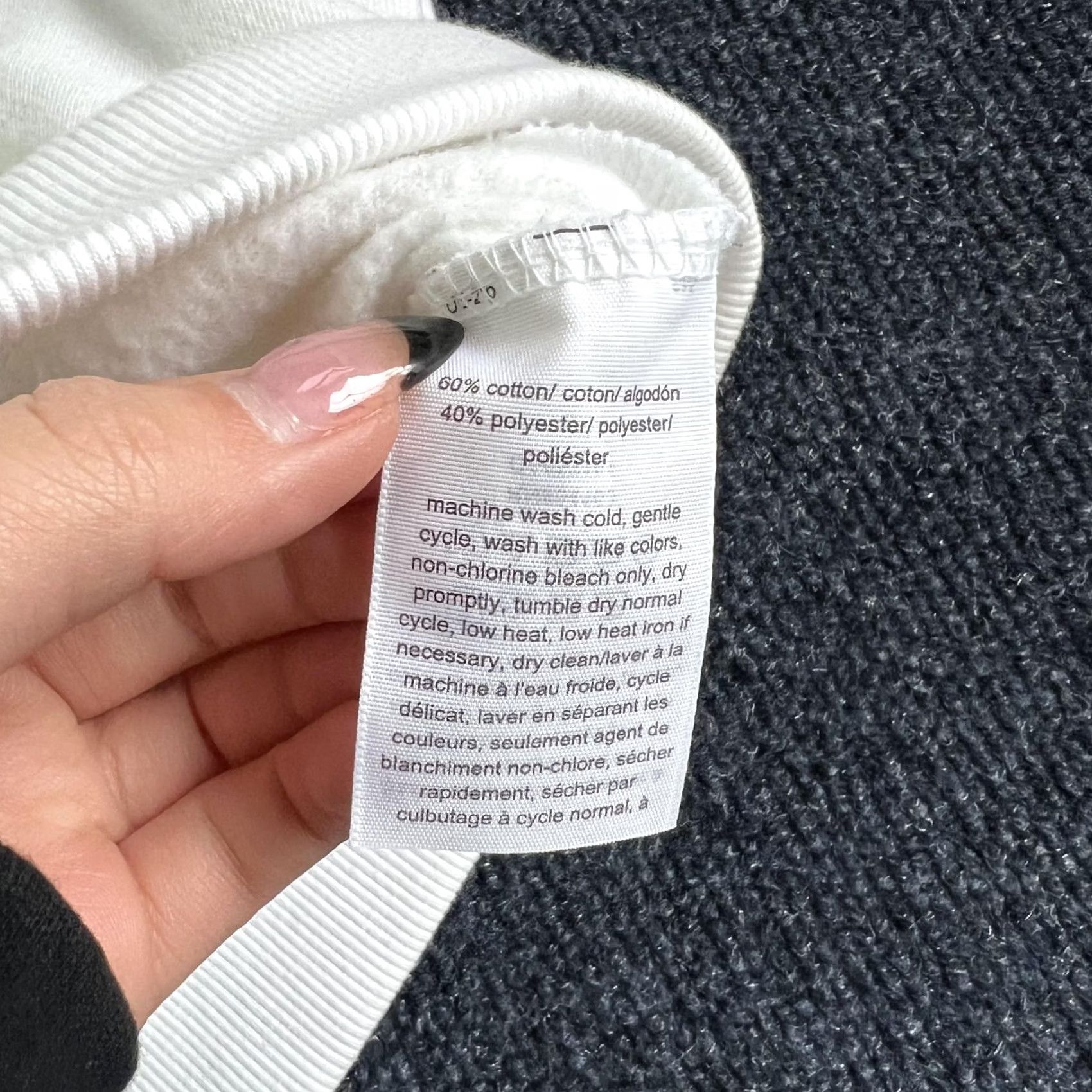 Tommy Hilfiger Tommy Hilfiger Hoodie Mens Medium White Nautical Anchor Full Zip Sweatshirt Size US M / EU 48-50 / 2 - 4 Thumbnail