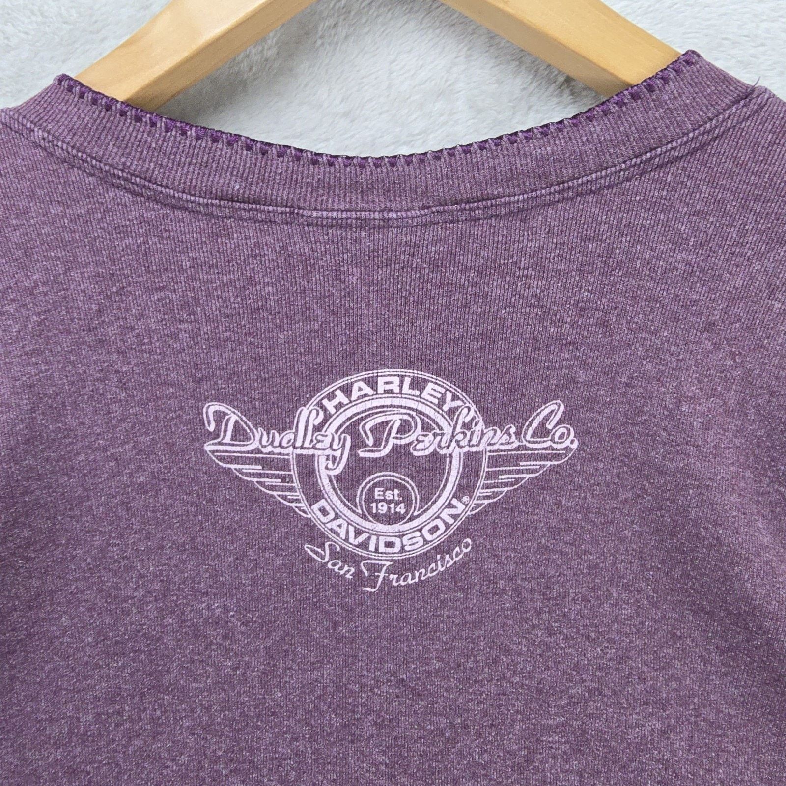Harley Davidson Vintage Harley Davidson Womens Longsleeve Snap Shirt XL Y2K Size XL / US 12-14 / IT 48-50 - 10 Thumbnail