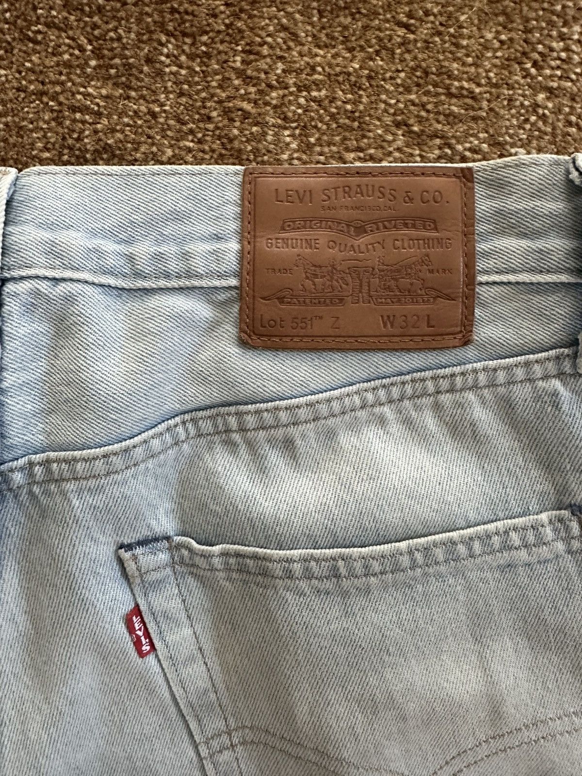 Levi's Vintage Clothing Vintage Levis 541 32x30 Light Worn Blue Size US 32 / EU 48 - 3 Thumbnail