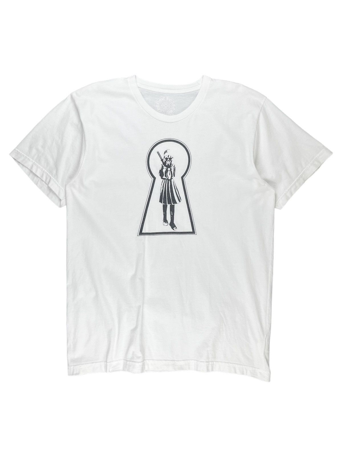 Chrome Hearts クロムハーツ Foti Skippy Keyhole L/S Tシャツ Chrome Hearts Black CH Foti Skippy Keyhole Short Sleeve