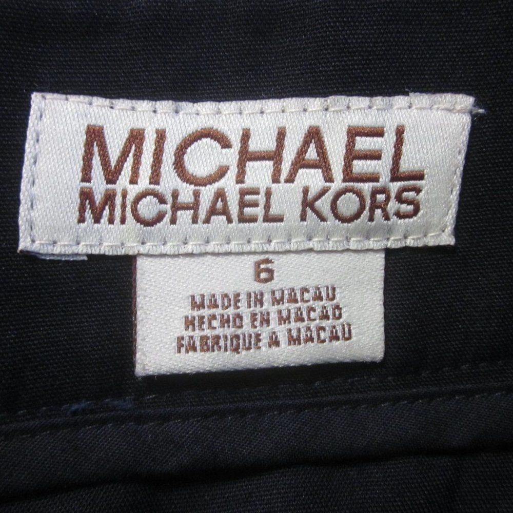 Michael Kors Michael Kors Navy Blue Mini Pencil Skirt Size 6 Size 27" / US 4 / IT 40 - 2 Thumbnail