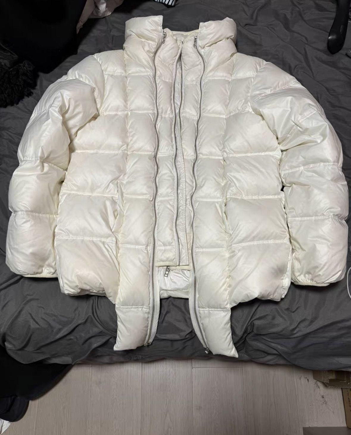 Hood By Air HBA Double Zip Down Jacket Size US XL / EU 56 / 4 - 2 Thumbnail