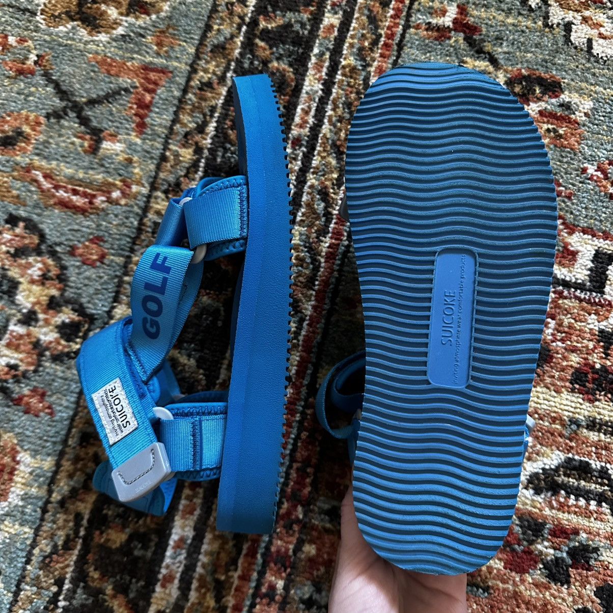 Golf Wang GOLF WANG AND SUICOKE blue sandal Size US 6 / EU 39 - 5 Thumbnail