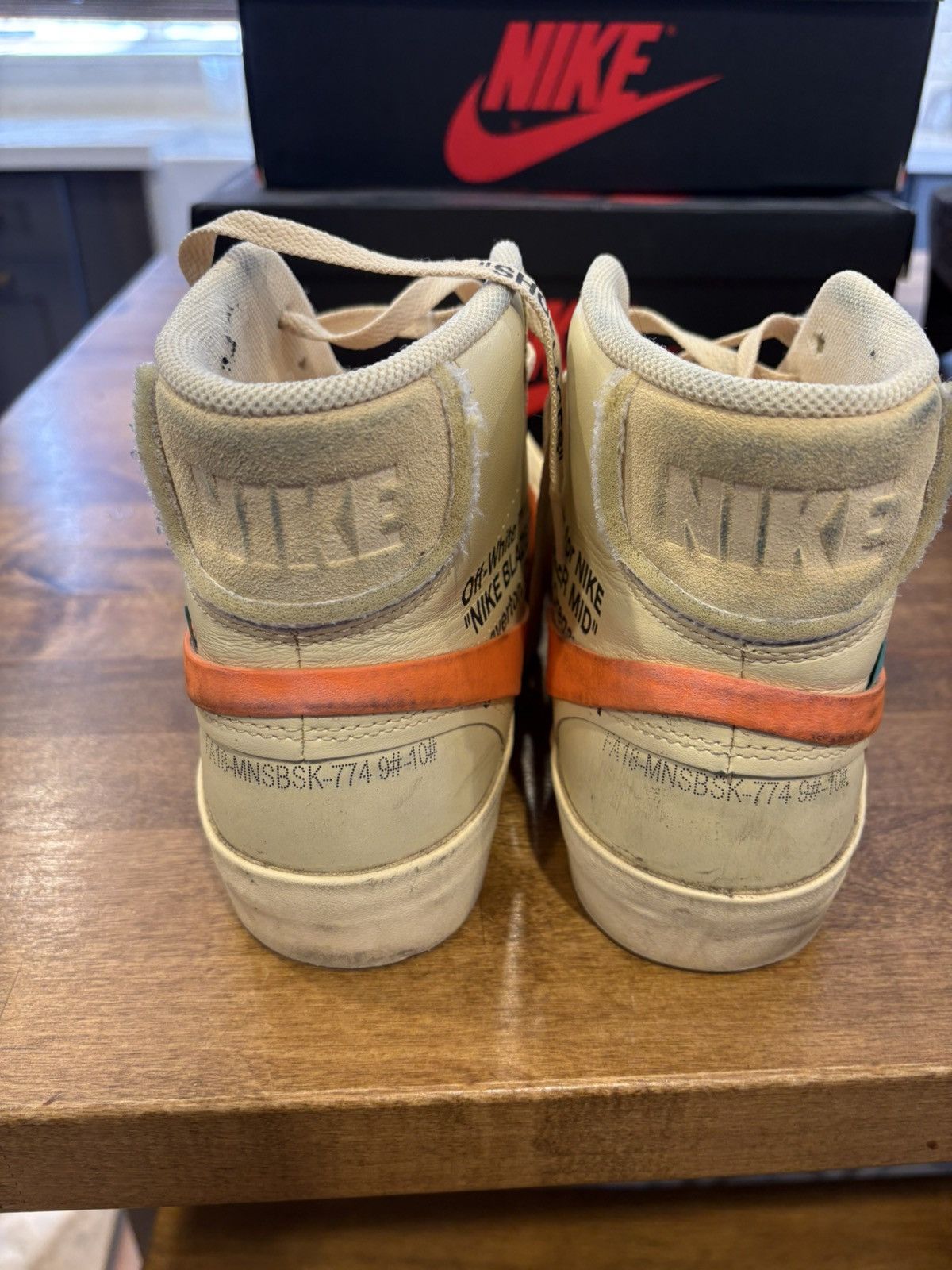Nike × Off-White Mid Blazer Virgil Abloh Size US 10 / EU 43 - 3 Thumbnail