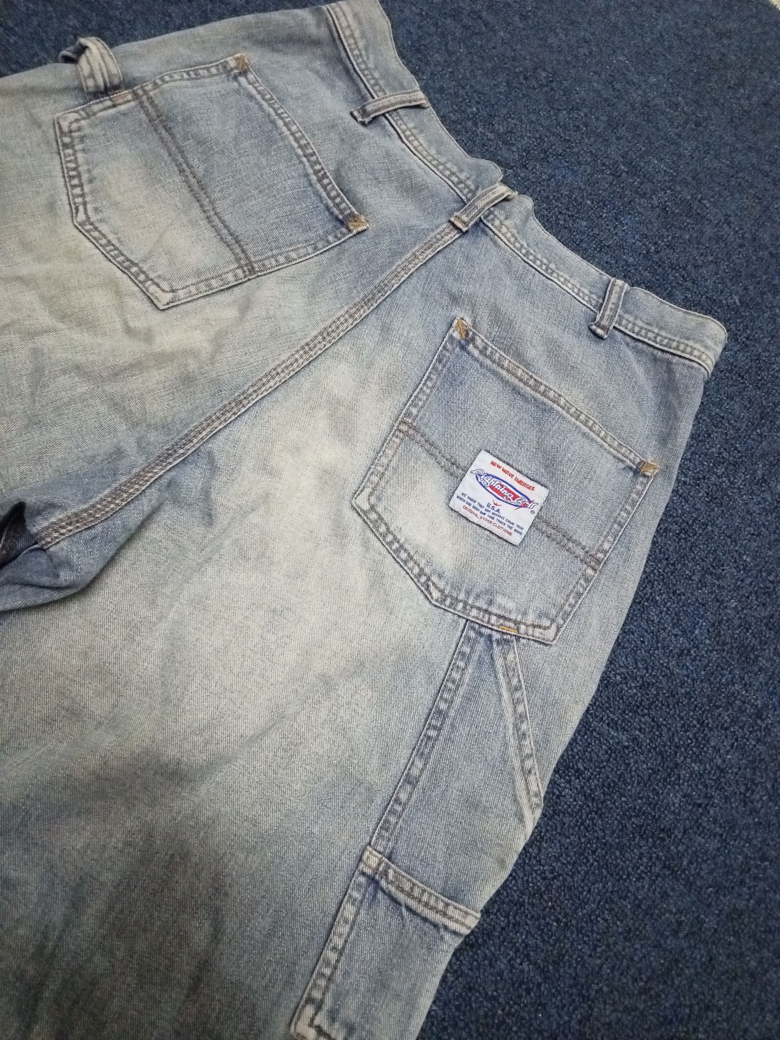 Lightning Bolt Lightning bolt jeans rare Size US 30 / EU 46 - 1 Thumbnail