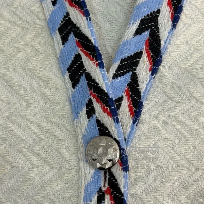 Chanel Chanel White ethnic style knitted vest Size S / US 4 / IT 40 - 8 Thumbnail