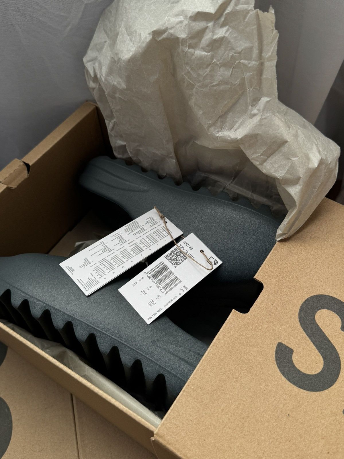 Yeezy Yeezy Slide ‘Slate Marine’ Size US 8 / EU 41 - 4 Thumbnail