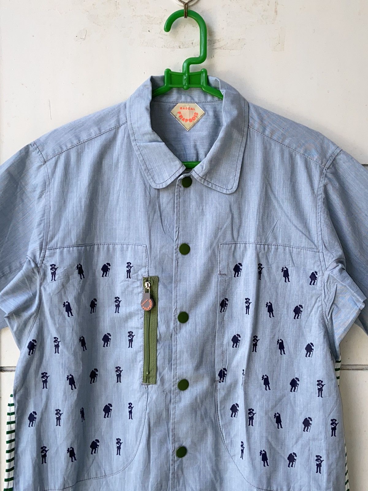 Frapbois FRAPBOIS Blue Shirt Size US M / EU 48-50 / 2 - 3 Thumbnail