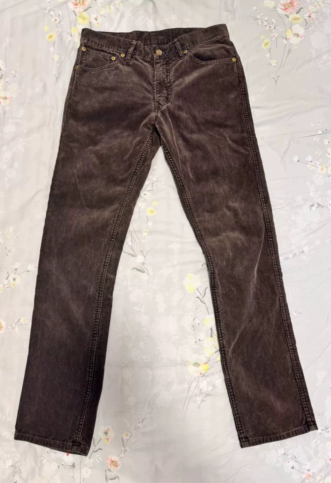 Visvim visvim 12aw Fluxus 04 N.D Mud-Dyed Corduroy Pants S Brown 1 Size US 30 / EU 46 - 1 Thumbnail
