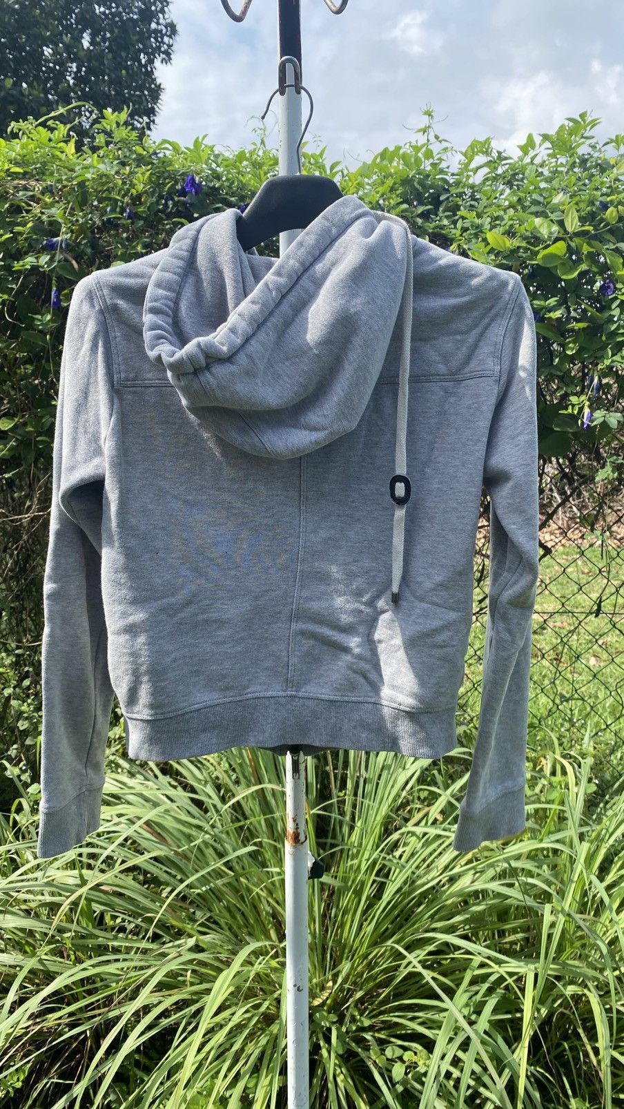 Burberry Grey Zipper Hoodie Size M / US 6-8 / IT 42-44 - 9 Thumbnail