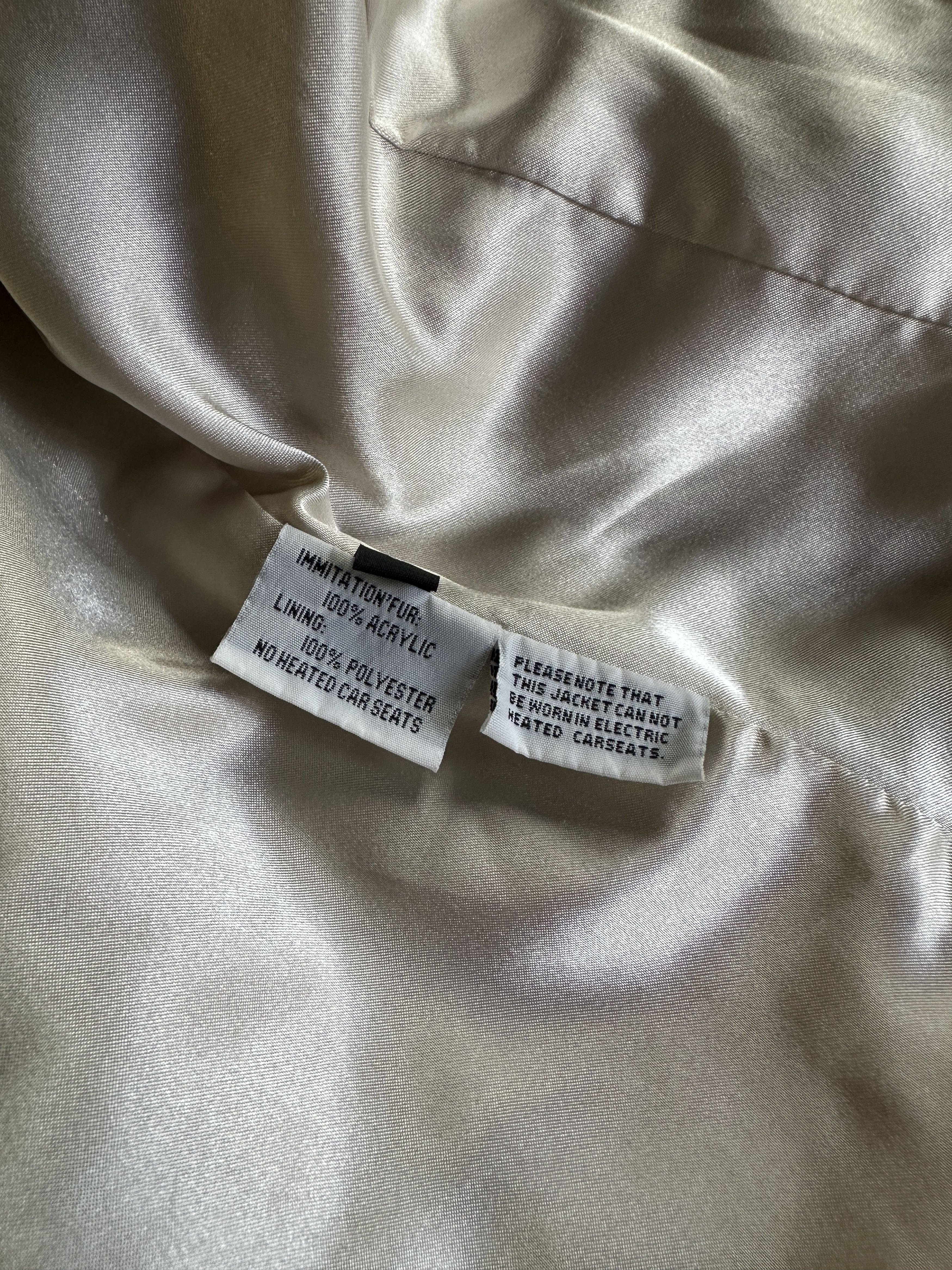 Balmain Balmain Vintage y2k Faux Fur Cropped Coat 7900AC Size S / US 4 / IT 40 - 6 Thumbnail