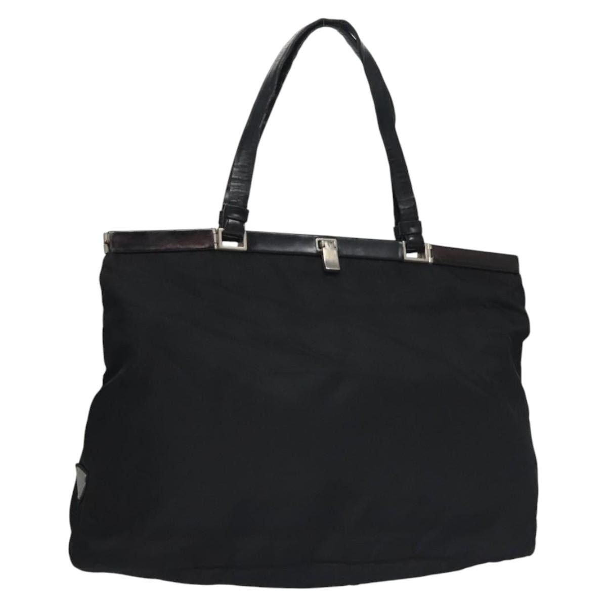 Prada PRADA Hand Bag Nylon Black Size ONE SIZE - 1 Thumbnail